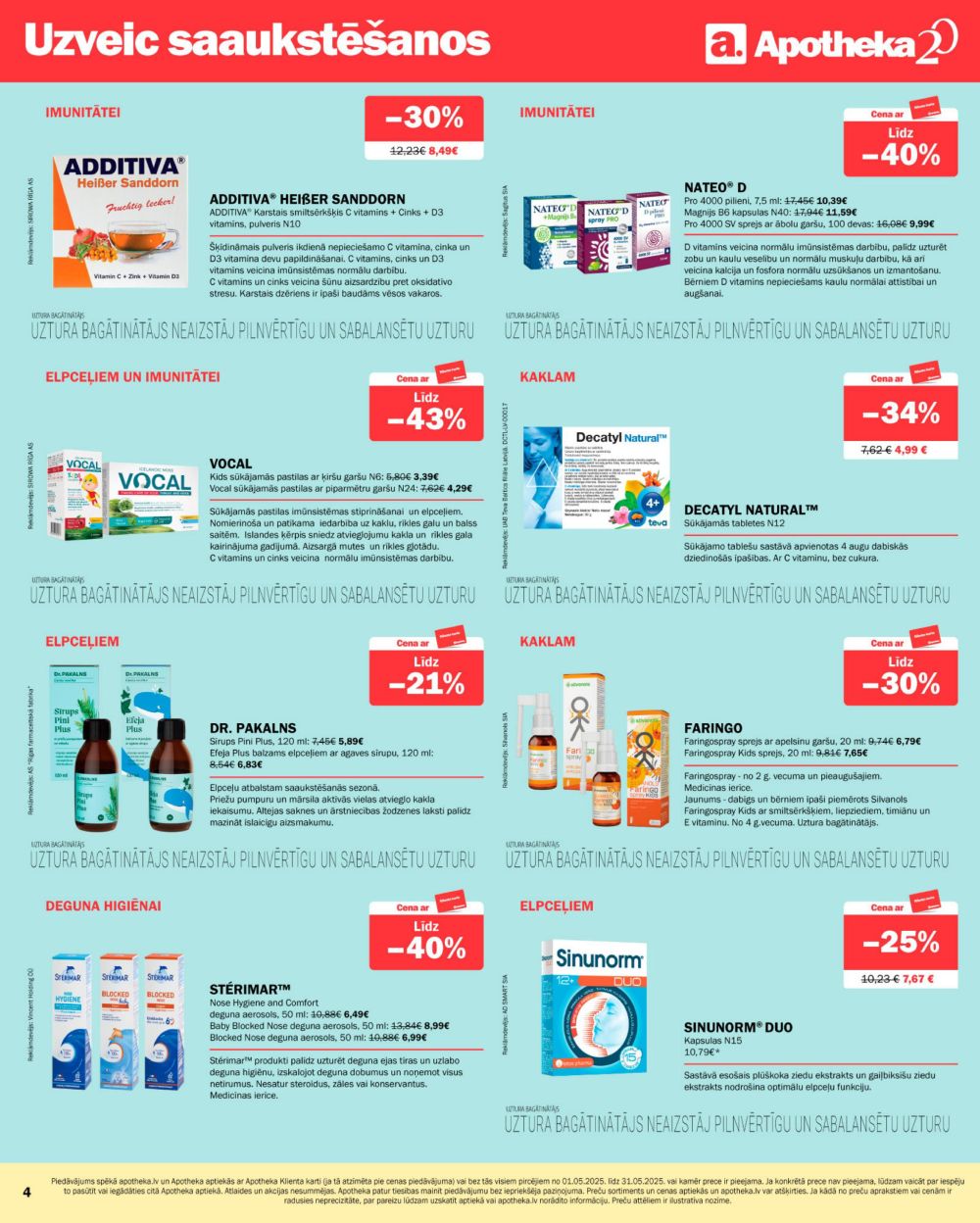 apotheka - APOTHEKA (01.05.2025 - 31.05.2025) - page: 4