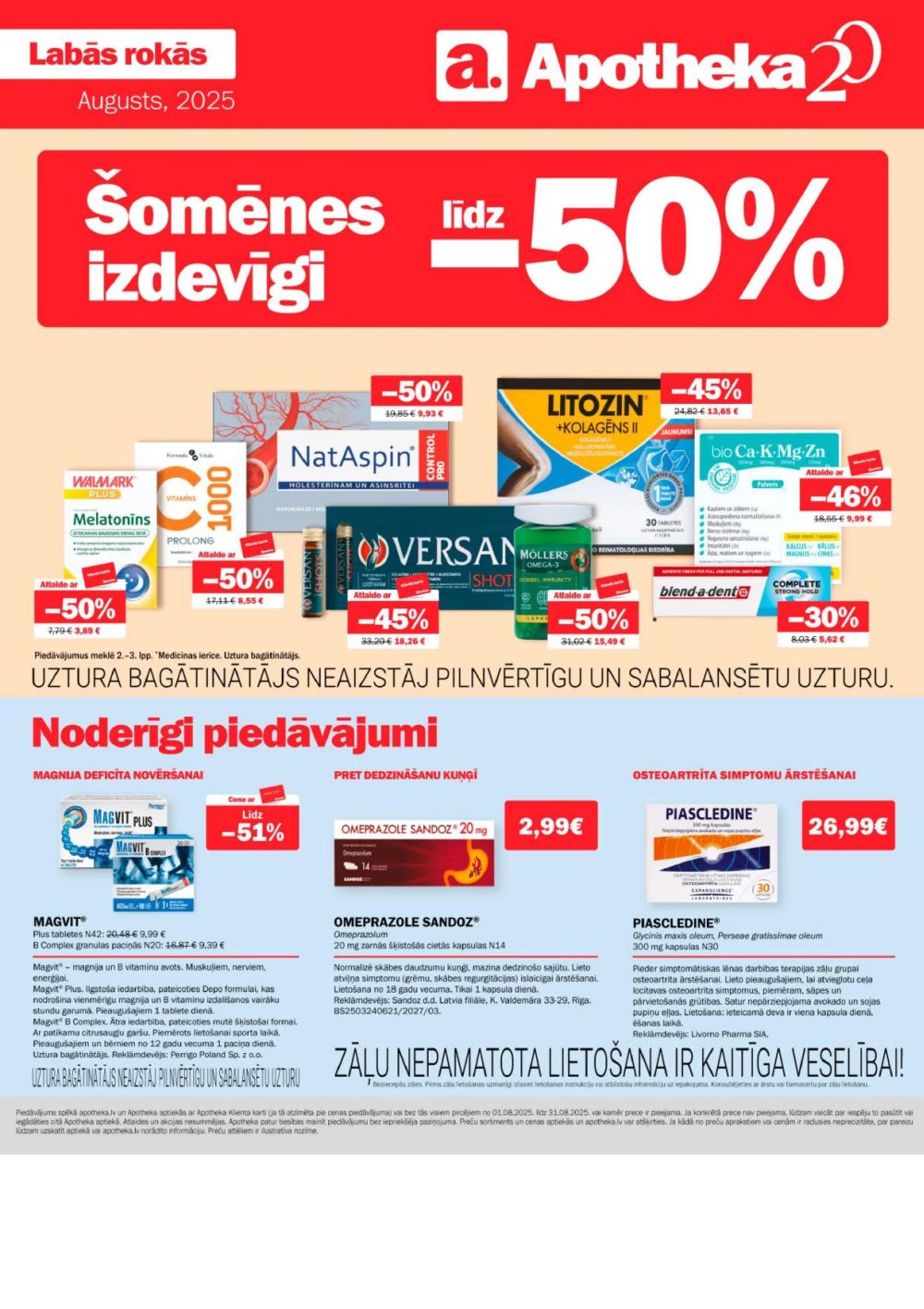 apotheka - APOTHEKA (01.08.2025 - 31.08.2025)