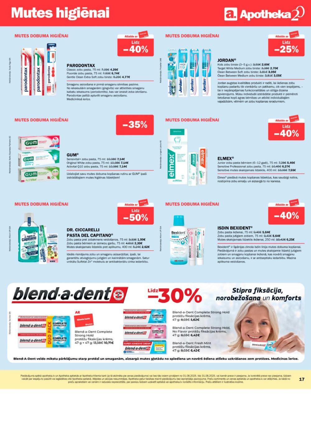 apotheka - APOTHEKA (01.08.2025 - 31.08.2025) - page: 17