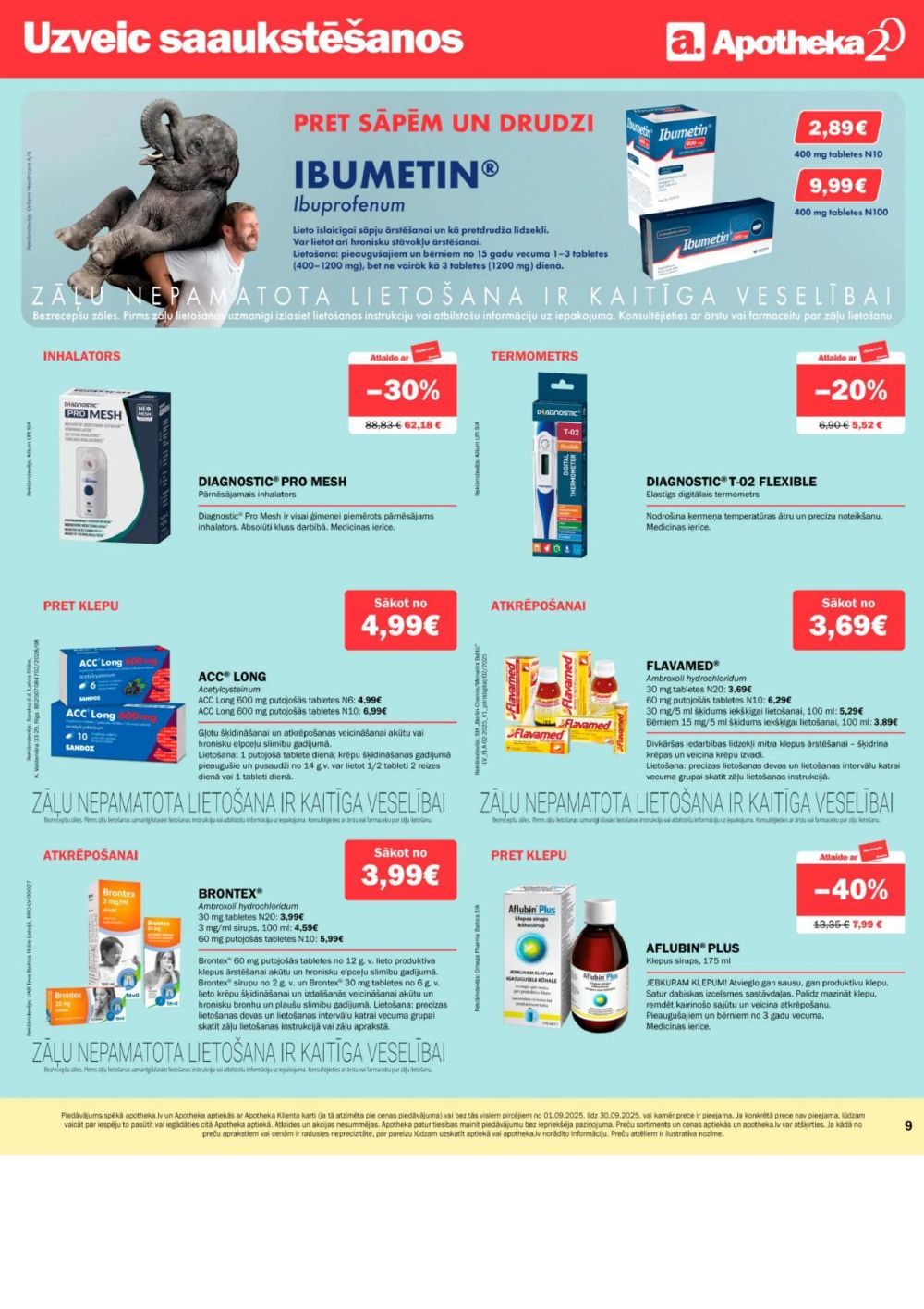 apotheka - APOTHEKA (01.09.2025 - 30.09.2025) - page: 9