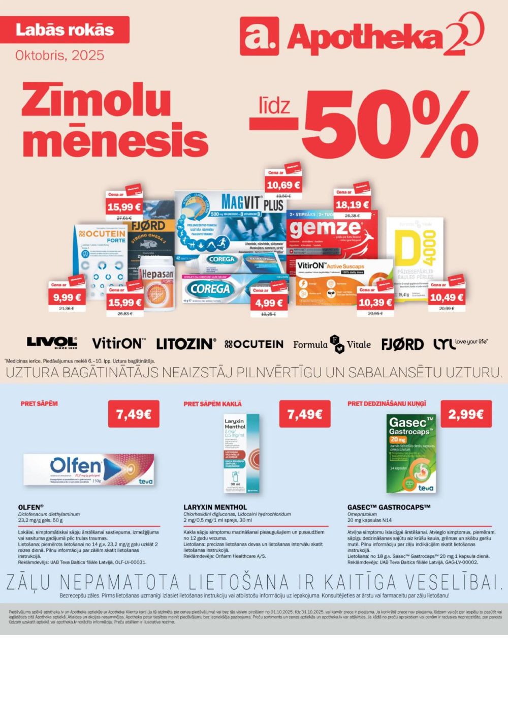 apotheka - APOTHEKA (01.10.2025 - 31.10.2025)