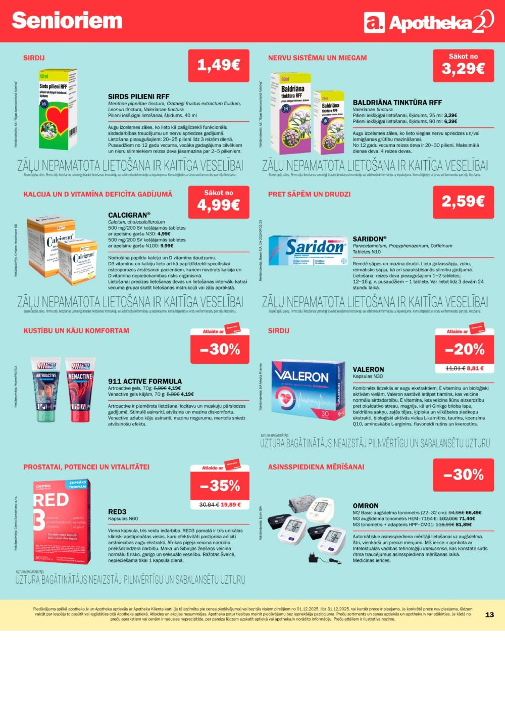 apotheka - APOTHEKA (01.12.2025 - 31.12.2025) - page: 13