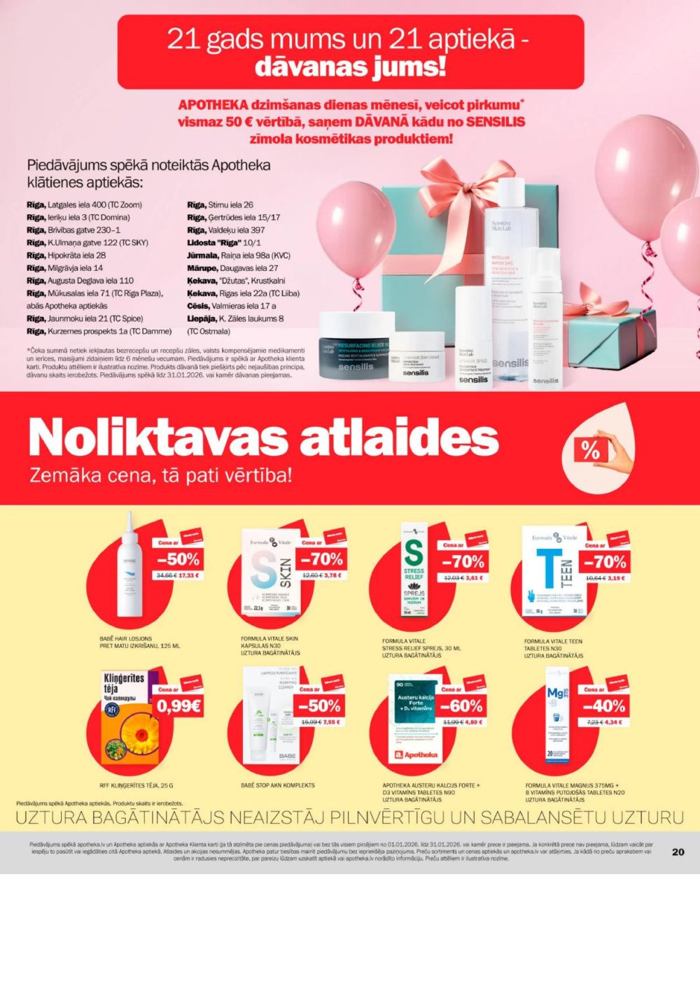 apotheka - APOTHEKA (01.01.2026 - 31.01.2026) - page: 20