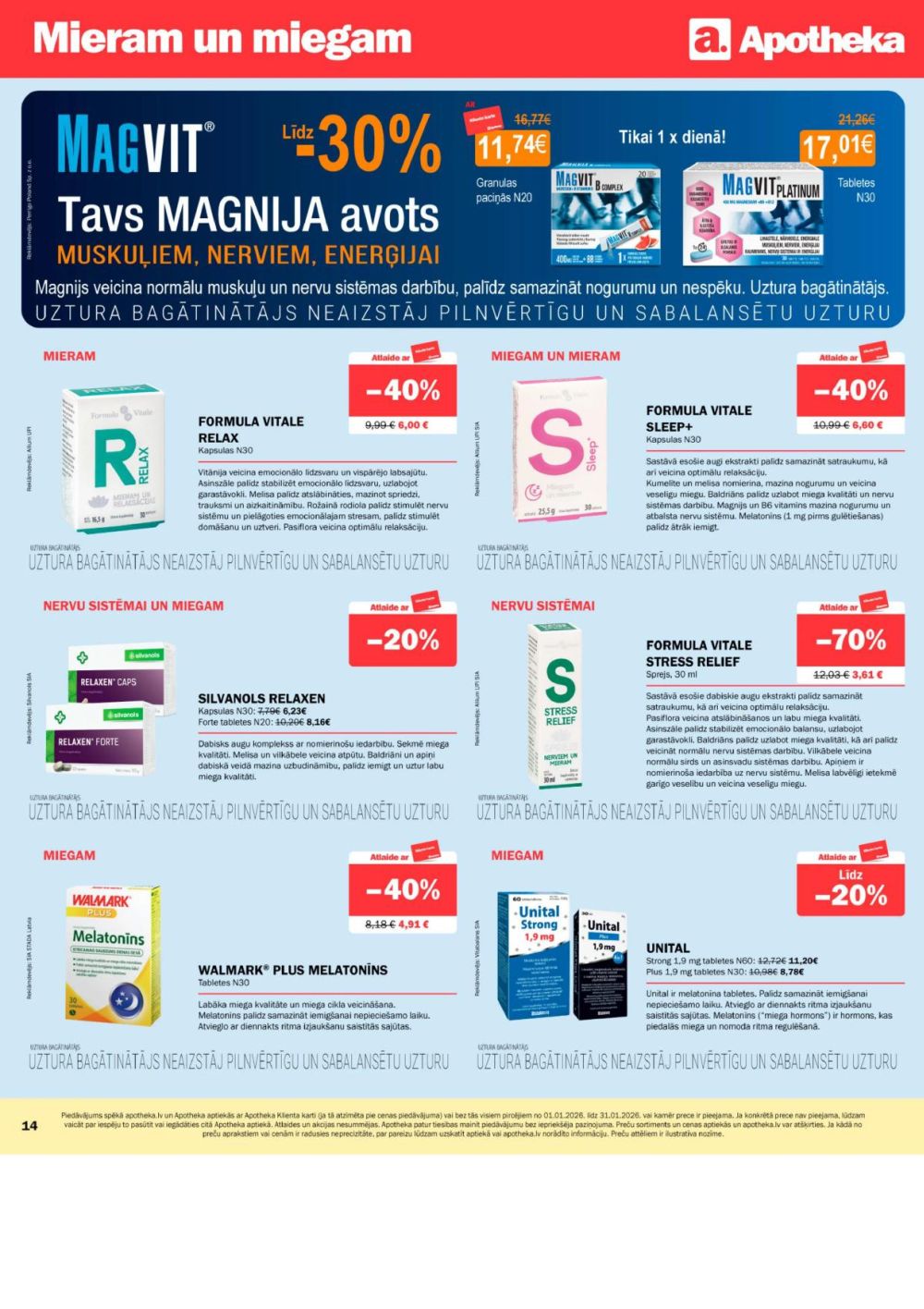 apotheka - APOTHEKA (01.01.2026 - 31.01.2026) - page: 14