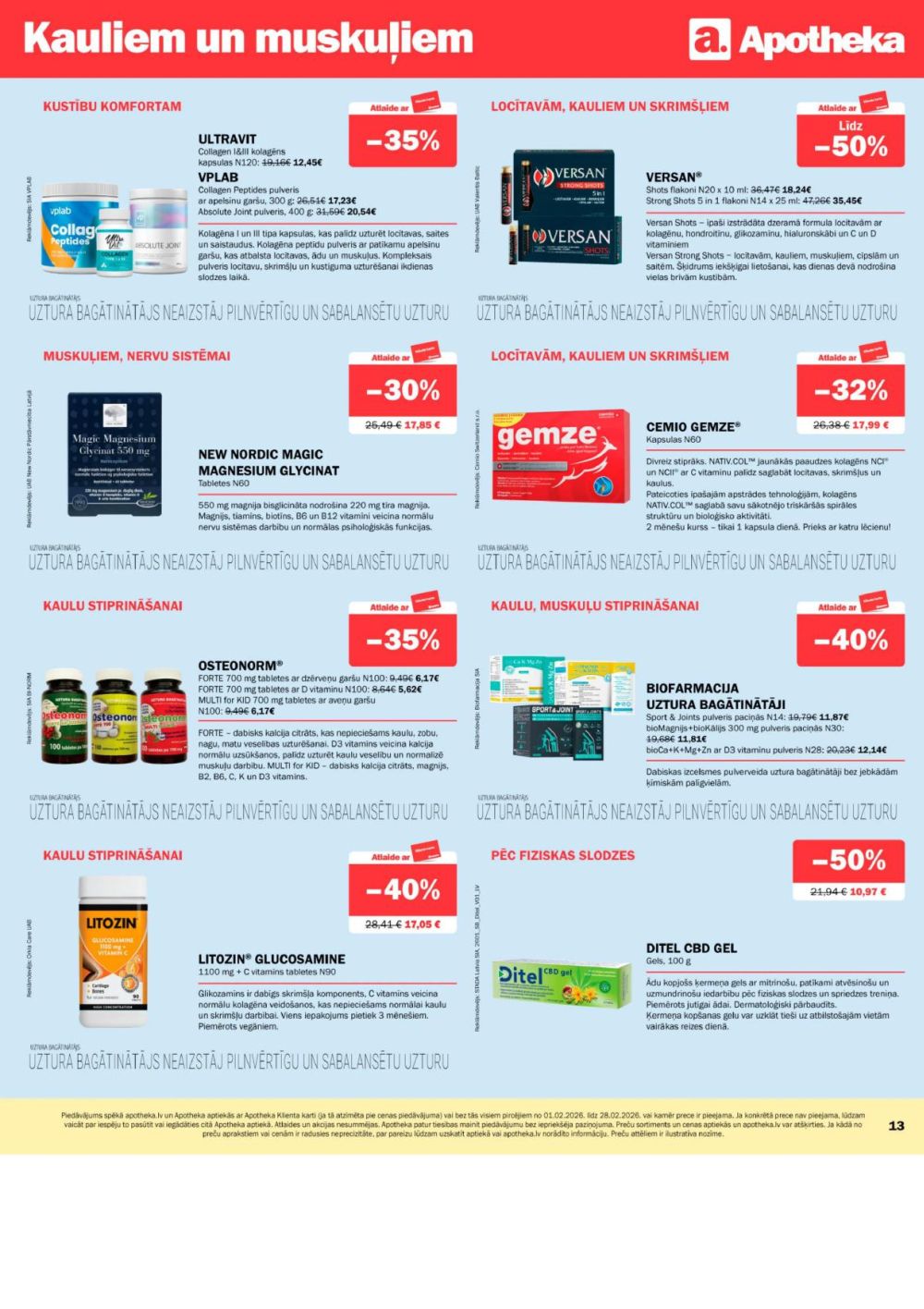 apotheka - APOTHEKA (01.02.2026 - 28.02.2026) - page: 13