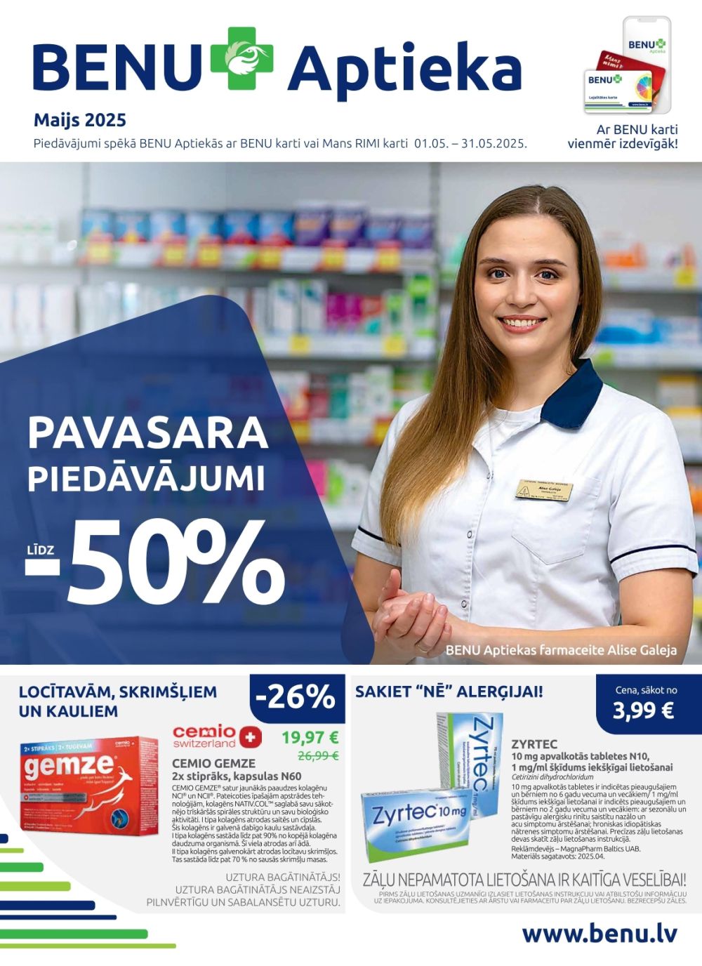 benu - BENU APTIEKA (01.05.2025 - 31.05.2025)