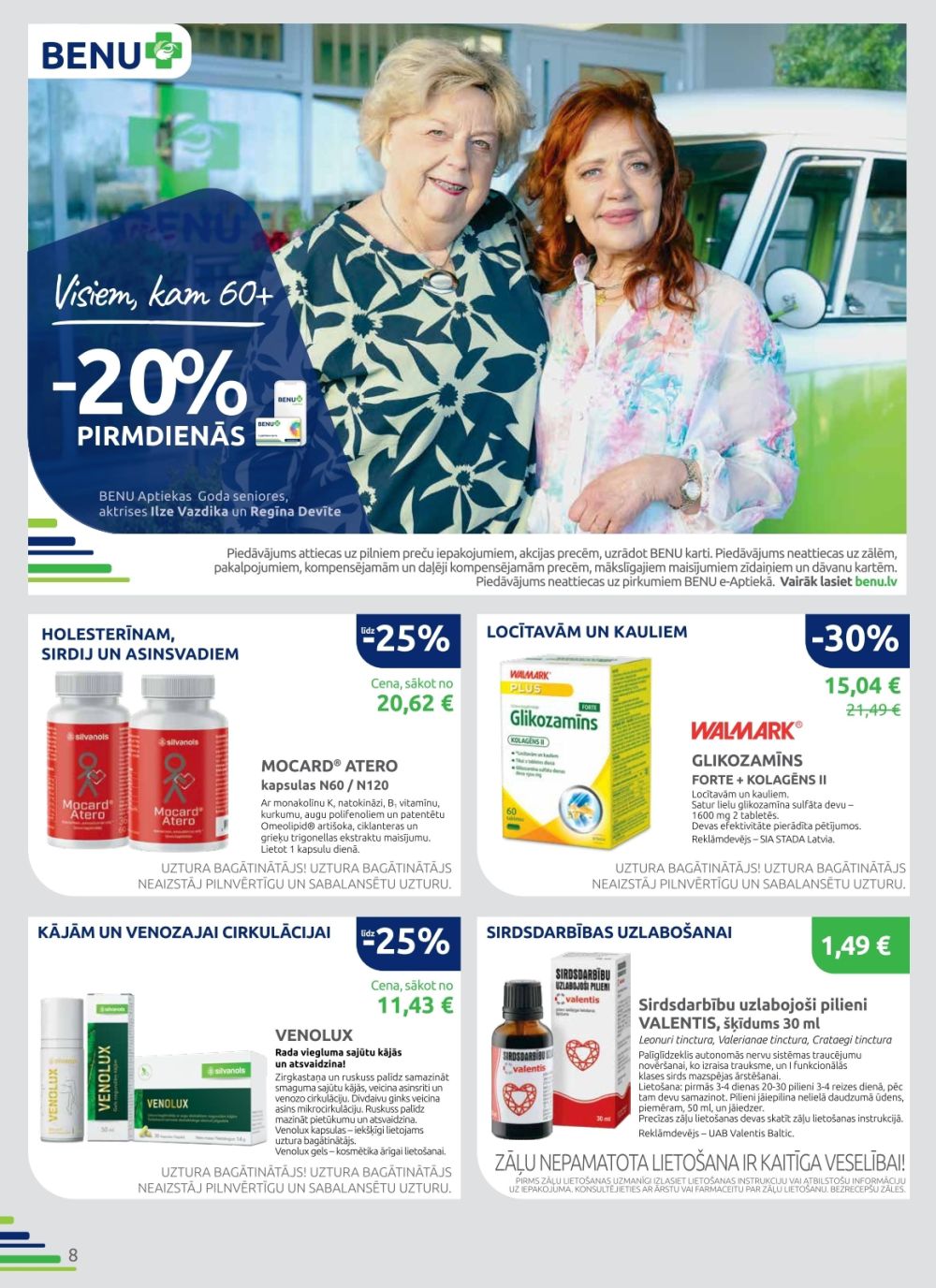 benu - BENU APTIEKA (01.08.2025 - 31.08.2025) - page: 8