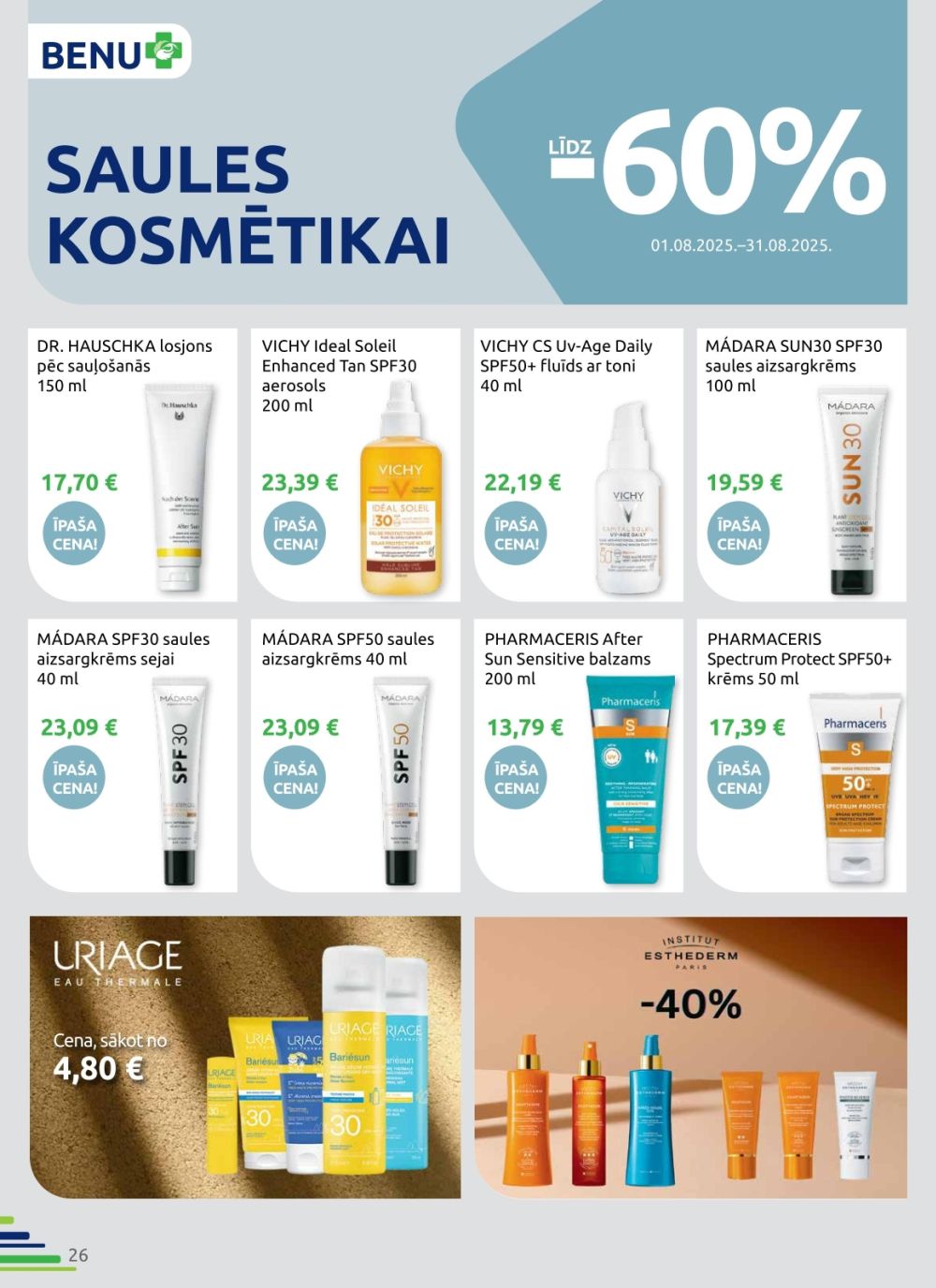 benu - BENU APTIEKA (01.08.2025 - 31.08.2025) - page: 26