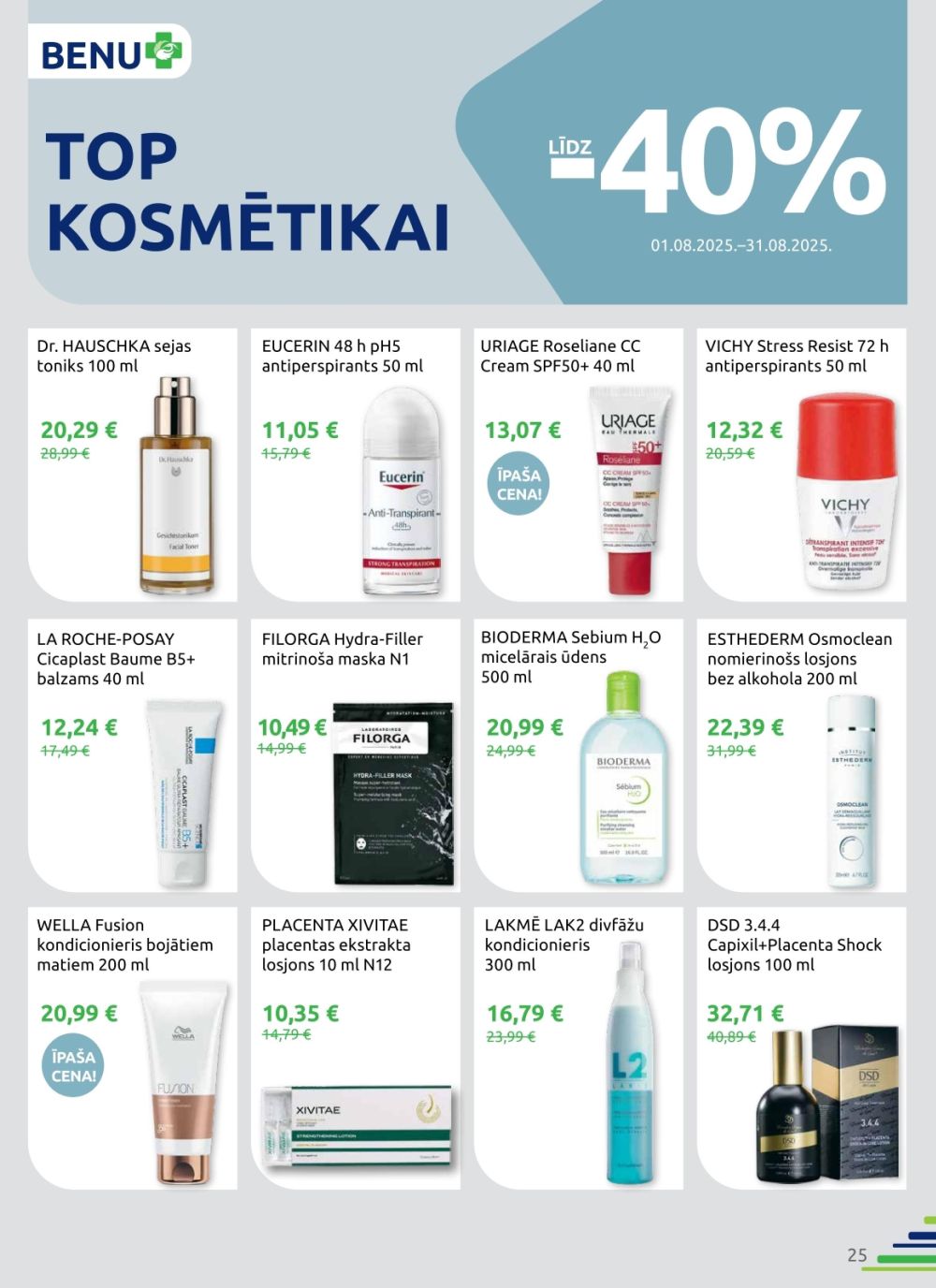 benu - BENU APTIEKA (01.08.2025 - 31.08.2025) - page: 25
