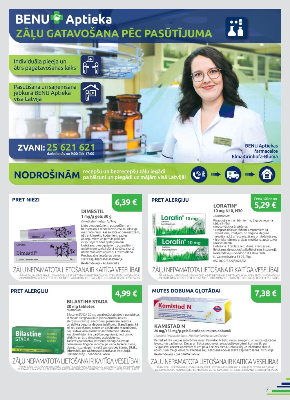 benu - BENU APTIEKA (01.08.2025 - 31.08.2025) - page: 7