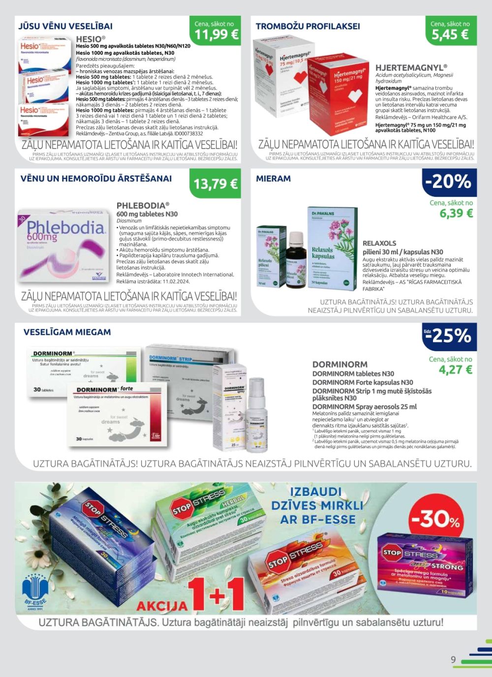benu - BENU APTIEKA (01.08.2025 - 31.08.2025) - page: 9