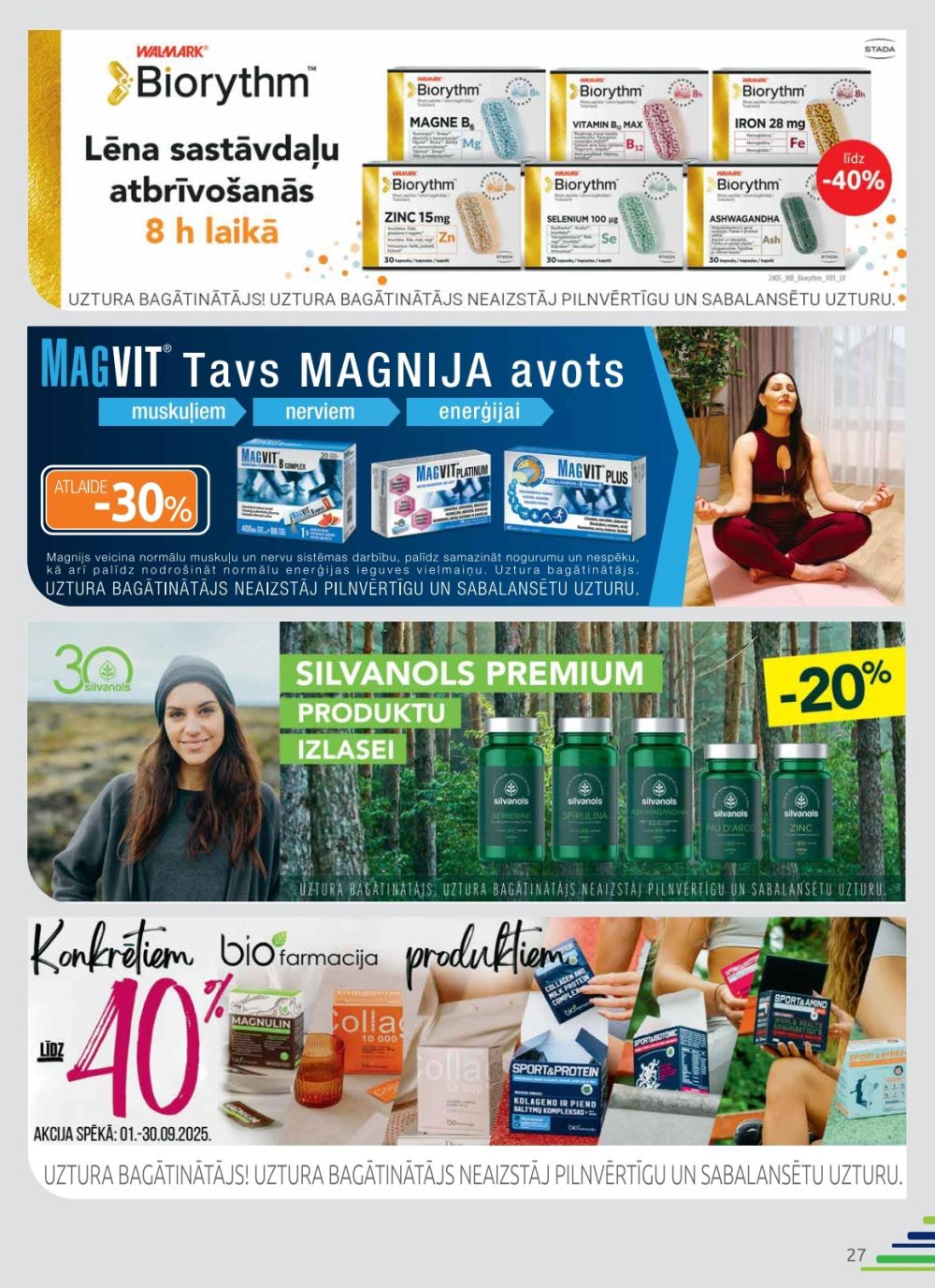 benu - BENU APTIEKA (01.09.2025 - 30.09.2025) - page: 27