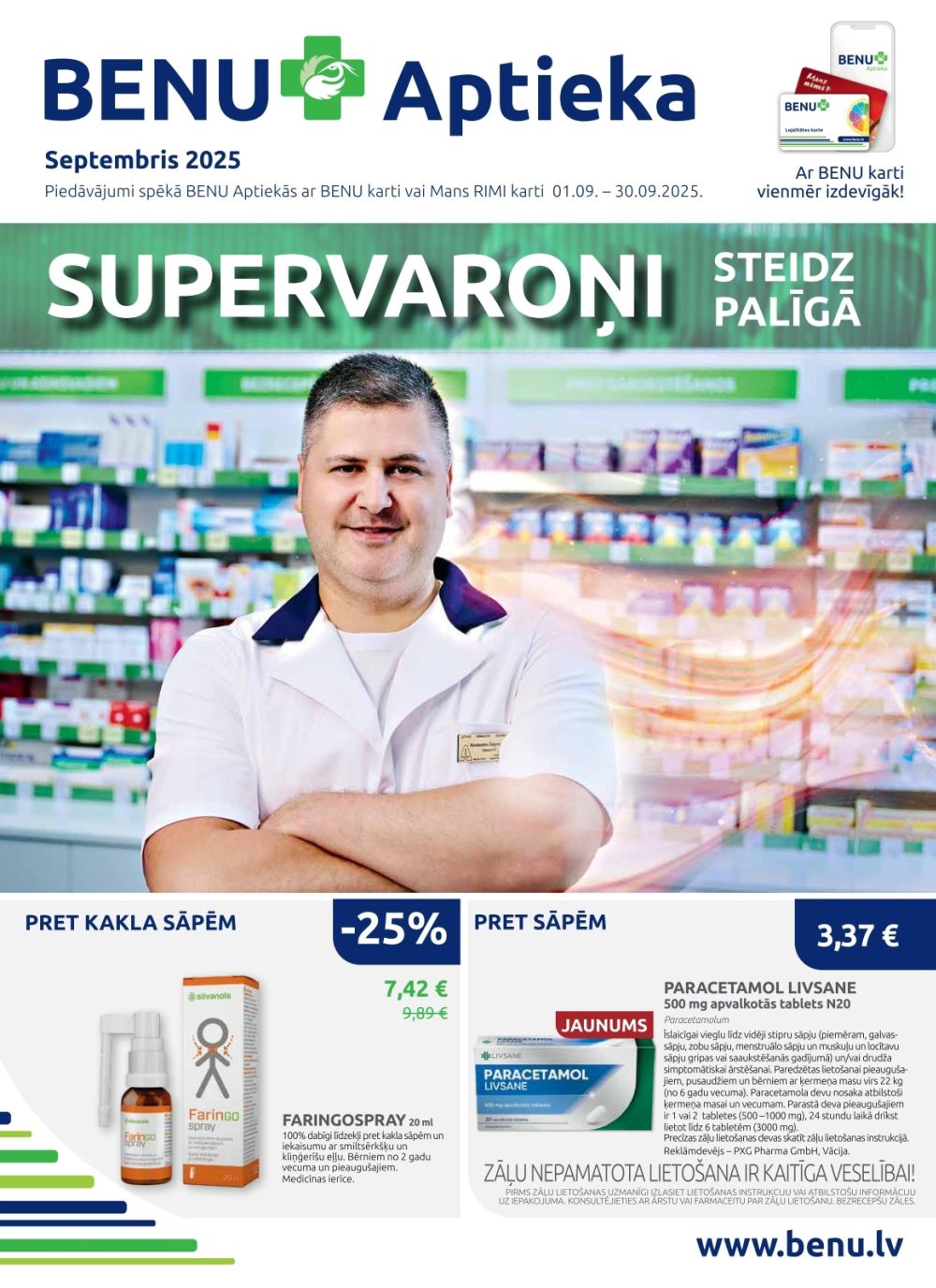 benu - BENU APTIEKA (01.09.2025 - 30.09.2025)