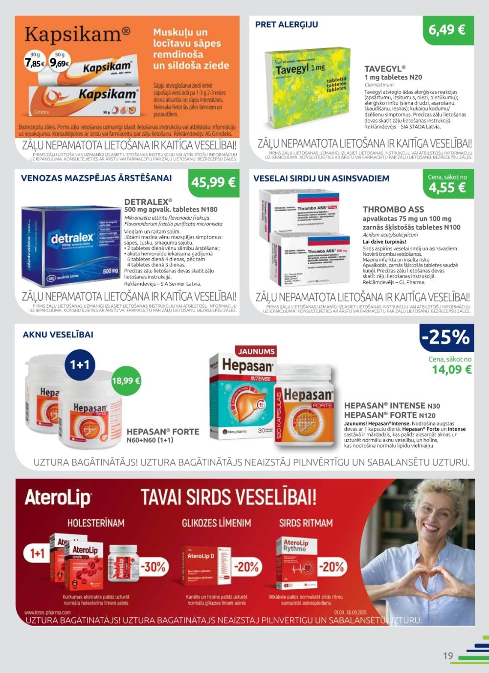 benu - BENU APTIEKA (01.09.2025 - 30.09.2025) - page: 19