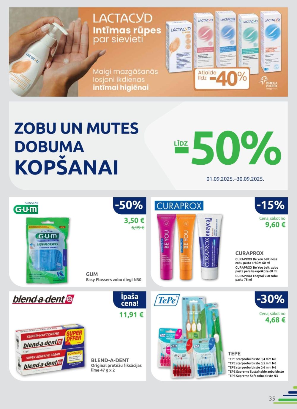 benu - BENU APTIEKA (01.09.2025 - 30.09.2025) - page: 35