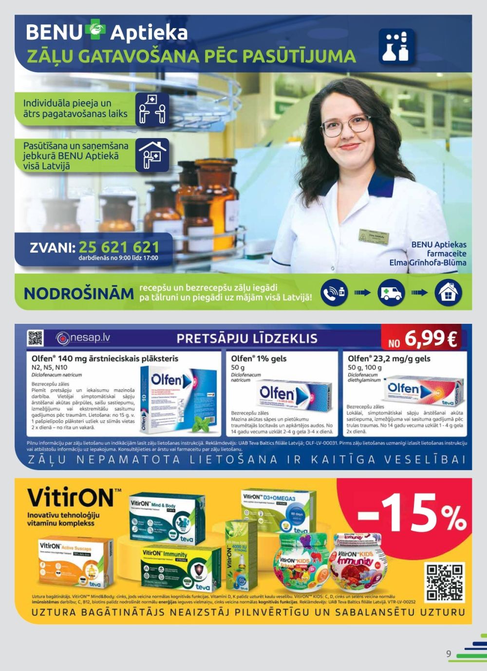 benu - BENU APTIEKA (01.09.2025 - 30.09.2025) - page: 9