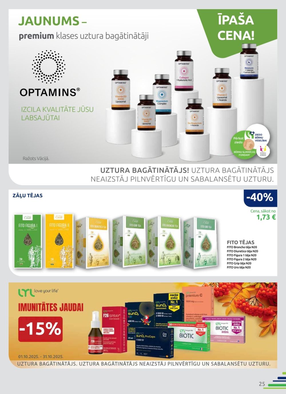 benu - BENU APTIEKA (01.10.2025 - 31.10.2025) - page: 25