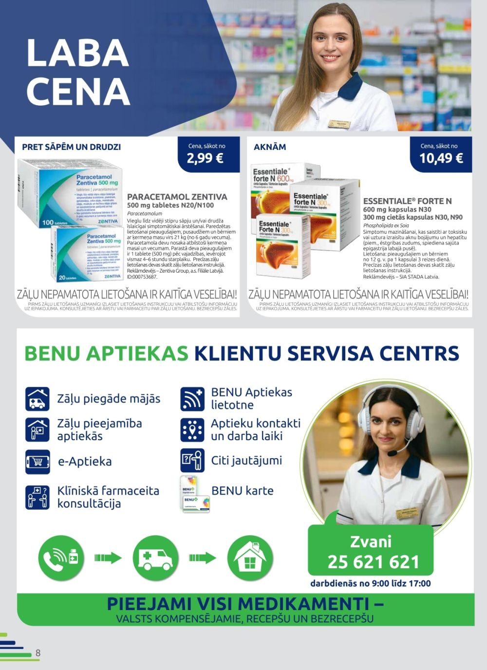 benu - BENU APTIEKA (01.10.2025 - 31.10.2025) - page: 8