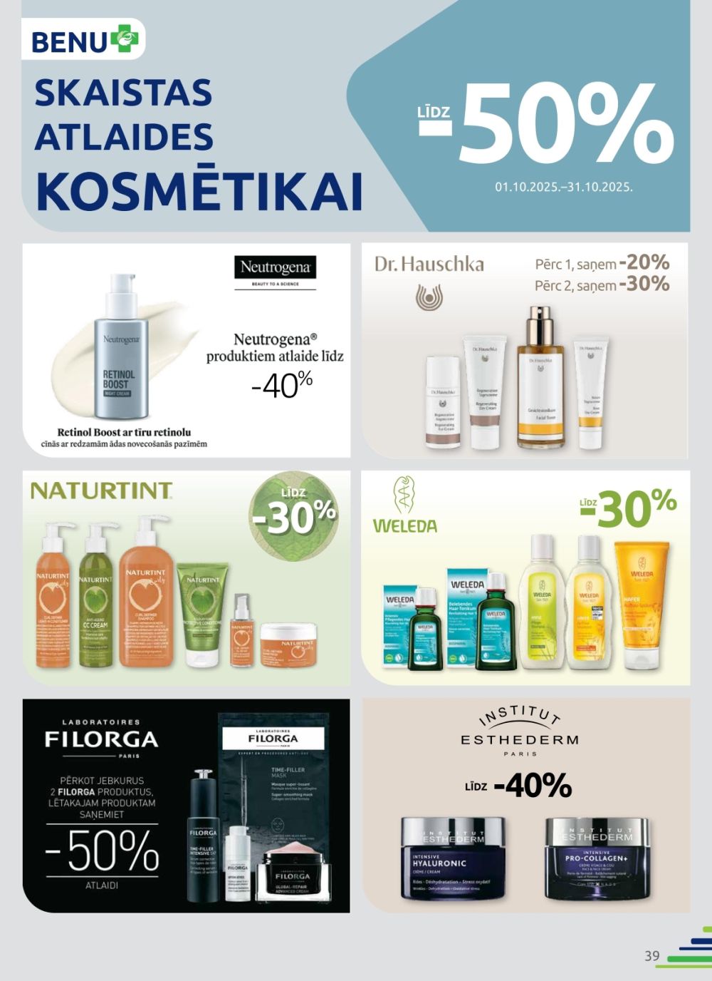 benu - BENU APTIEKA (01.10.2025 - 31.10.2025) - page: 39