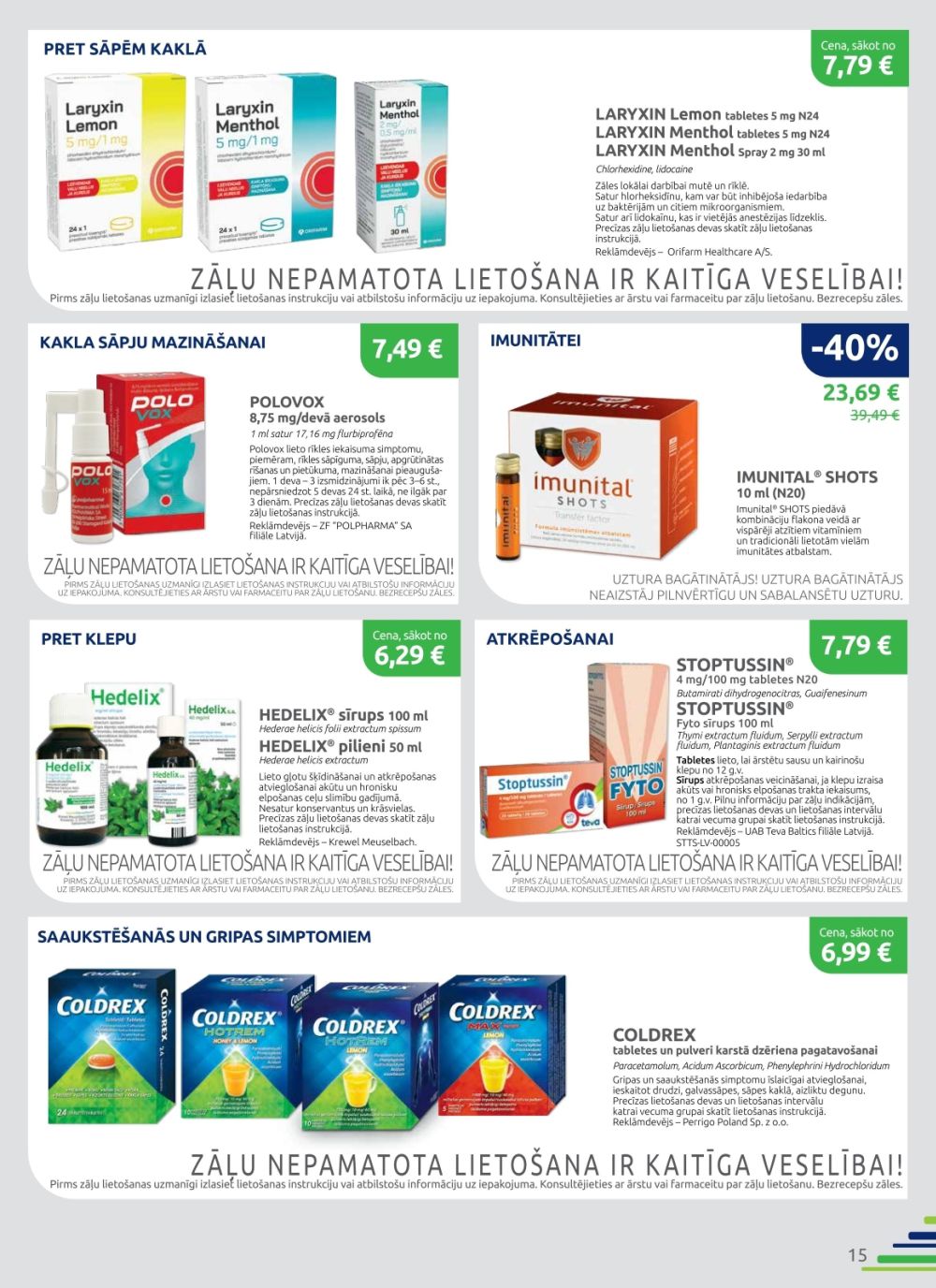 benu - BENU APTIEKA (01.10.2025 - 31.10.2025) - page: 15