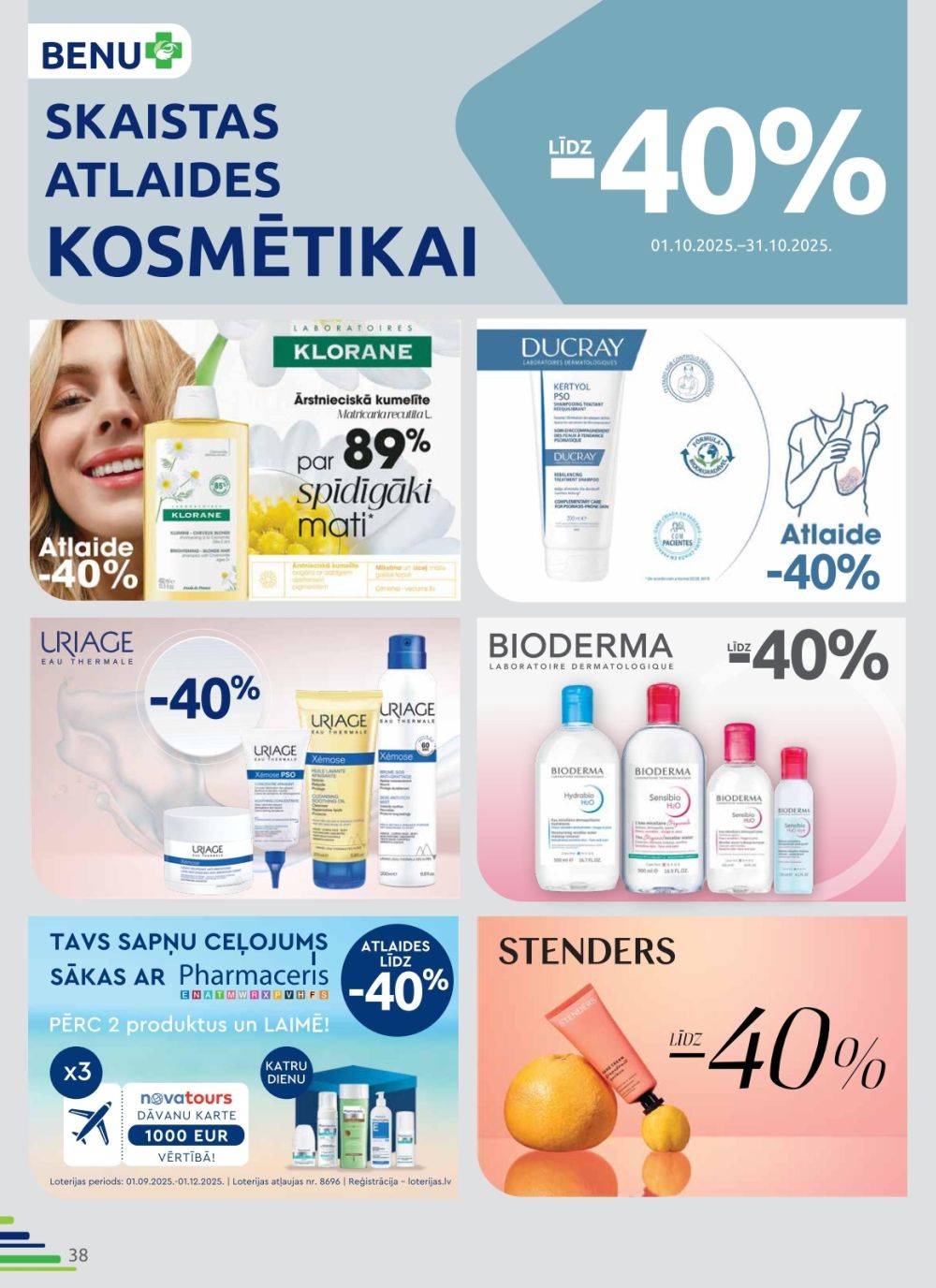 benu - BENU APTIEKA (01.10.2025 - 31.10.2025) - page: 38