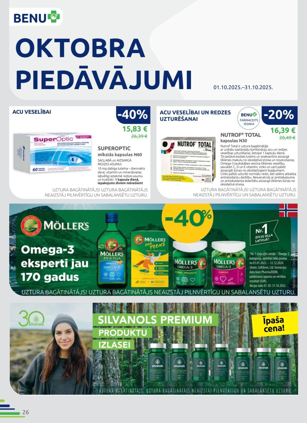 benu - BENU APTIEKA (01.10.2025 - 31.10.2025) - page: 26