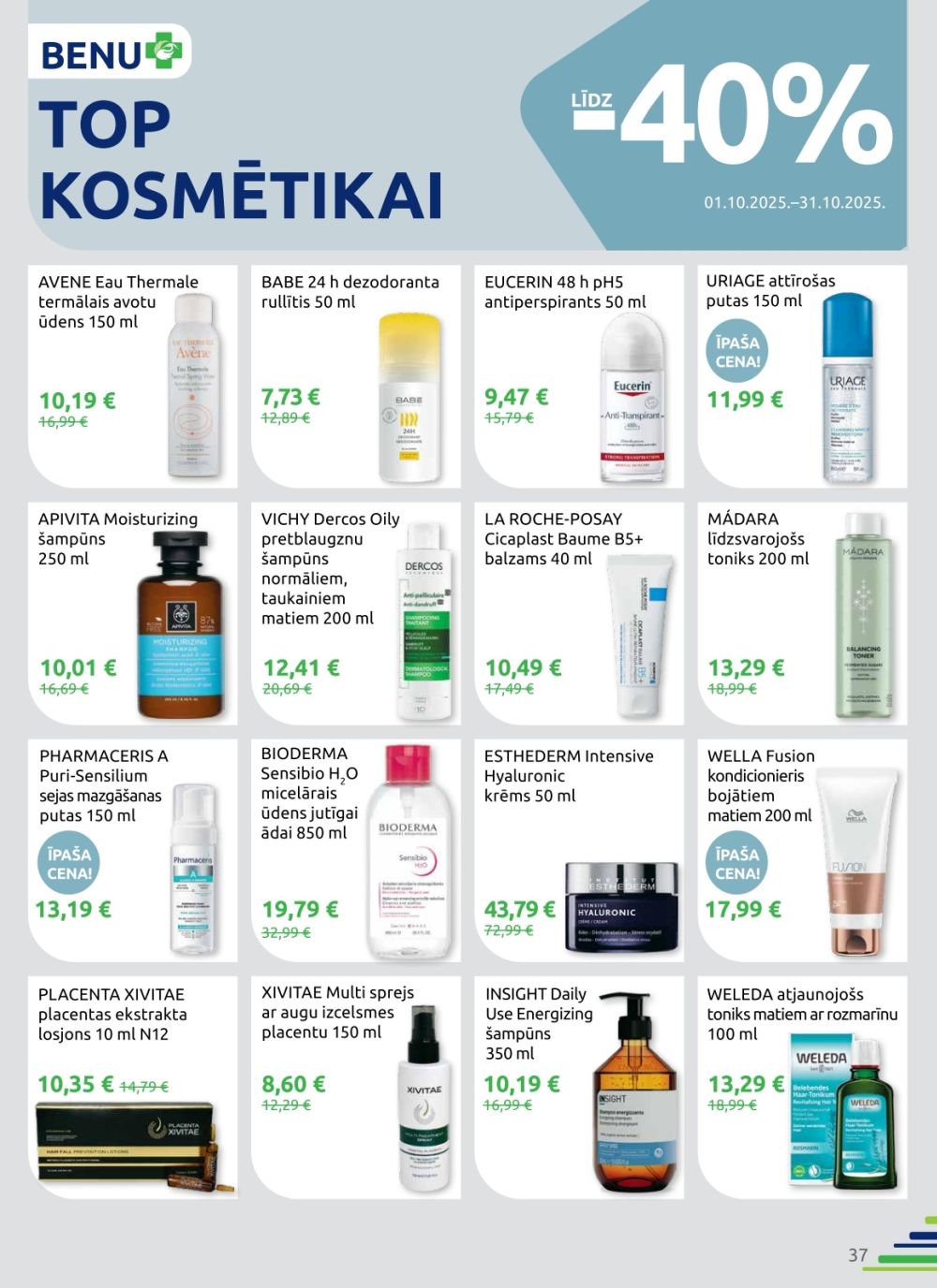 benu - BENU APTIEKA (01.10.2025 - 31.10.2025) - page: 37