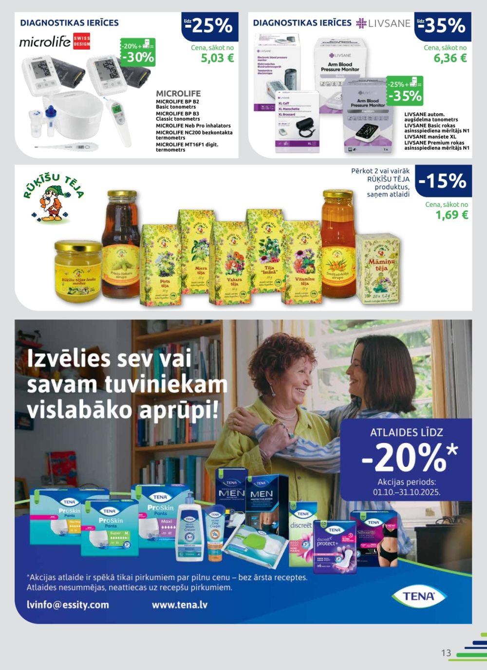 benu - BENU APTIEKA (01.10.2025 - 31.10.2025) - page: 13