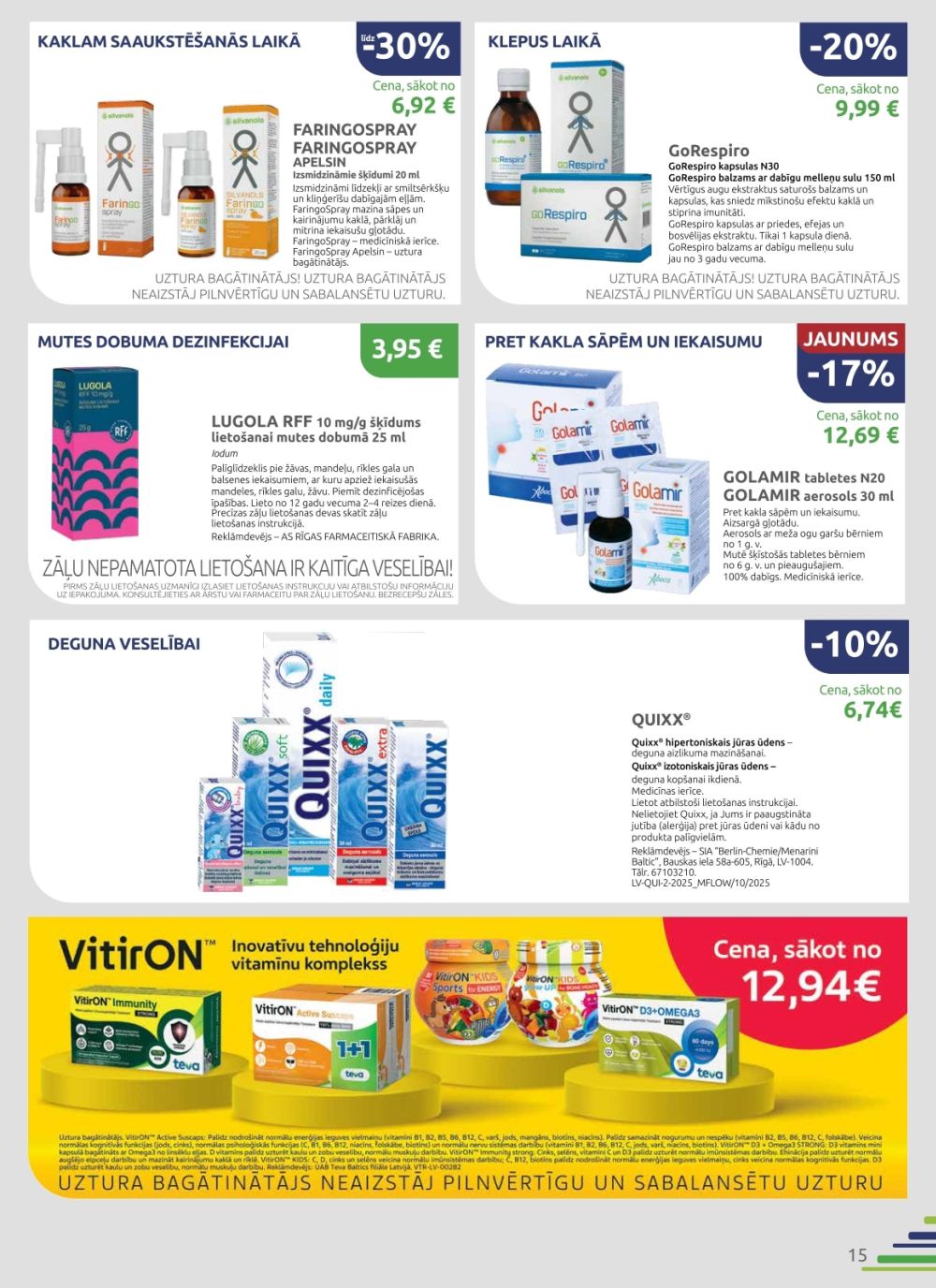 benu - BENU APTIEKA (01.11.2025 - 30.11.2025) - page: 15