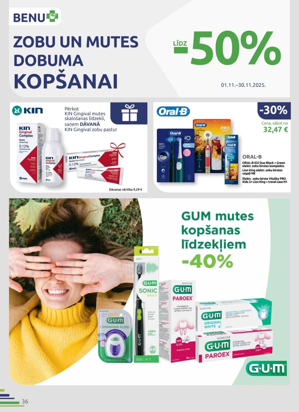 benu - BENU APTIEKA (01.11.2025 - 30.11.2025) - page: 36