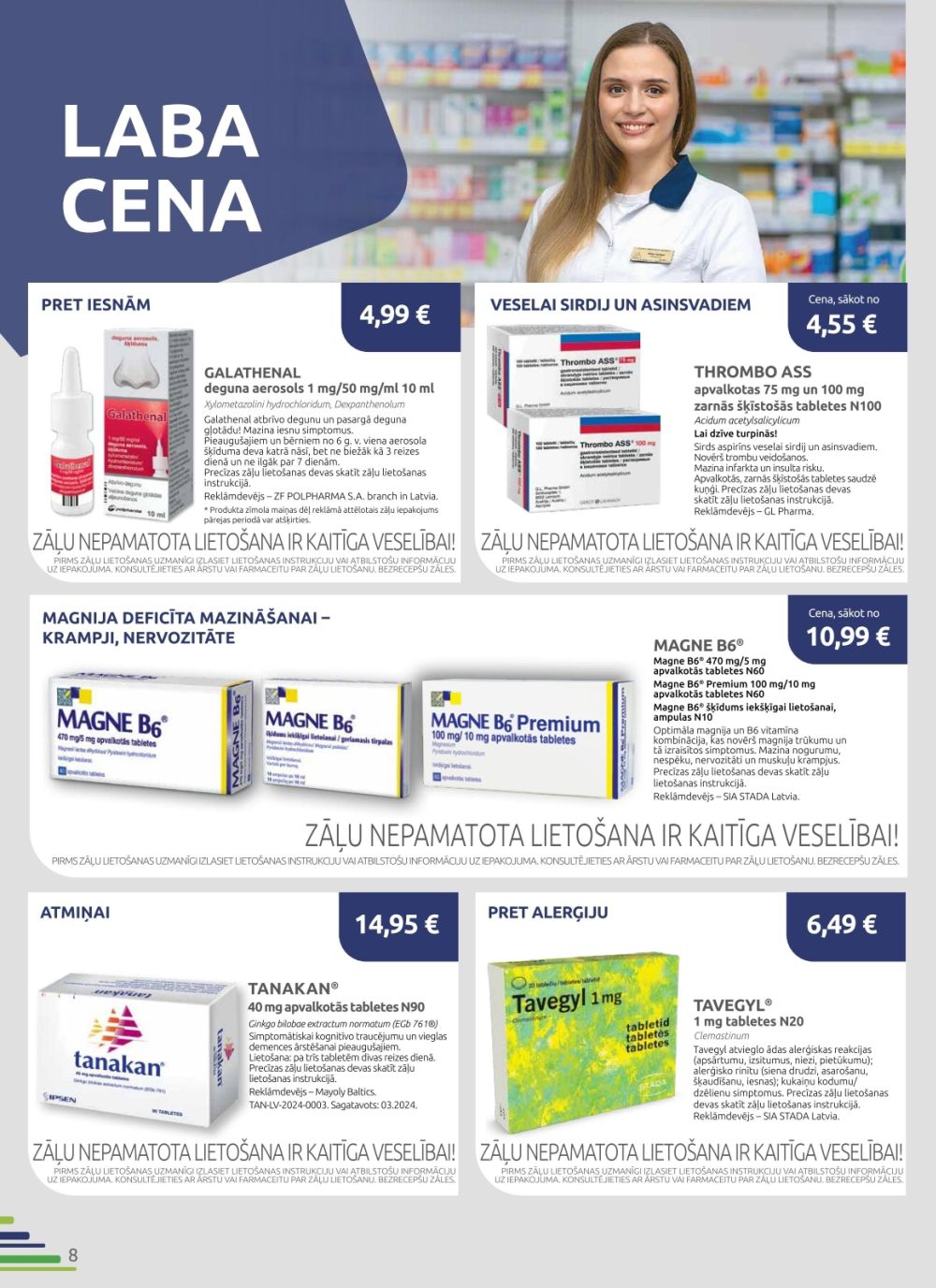 benu - BENU APTIEKA (01.11.2025 - 30.11.2025) - page: 8