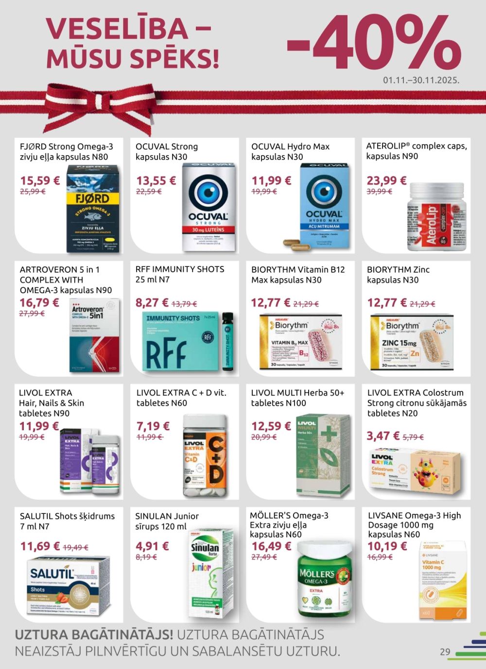 benu - BENU APTIEKA (01.11.2025 - 30.11.2025) - page: 29