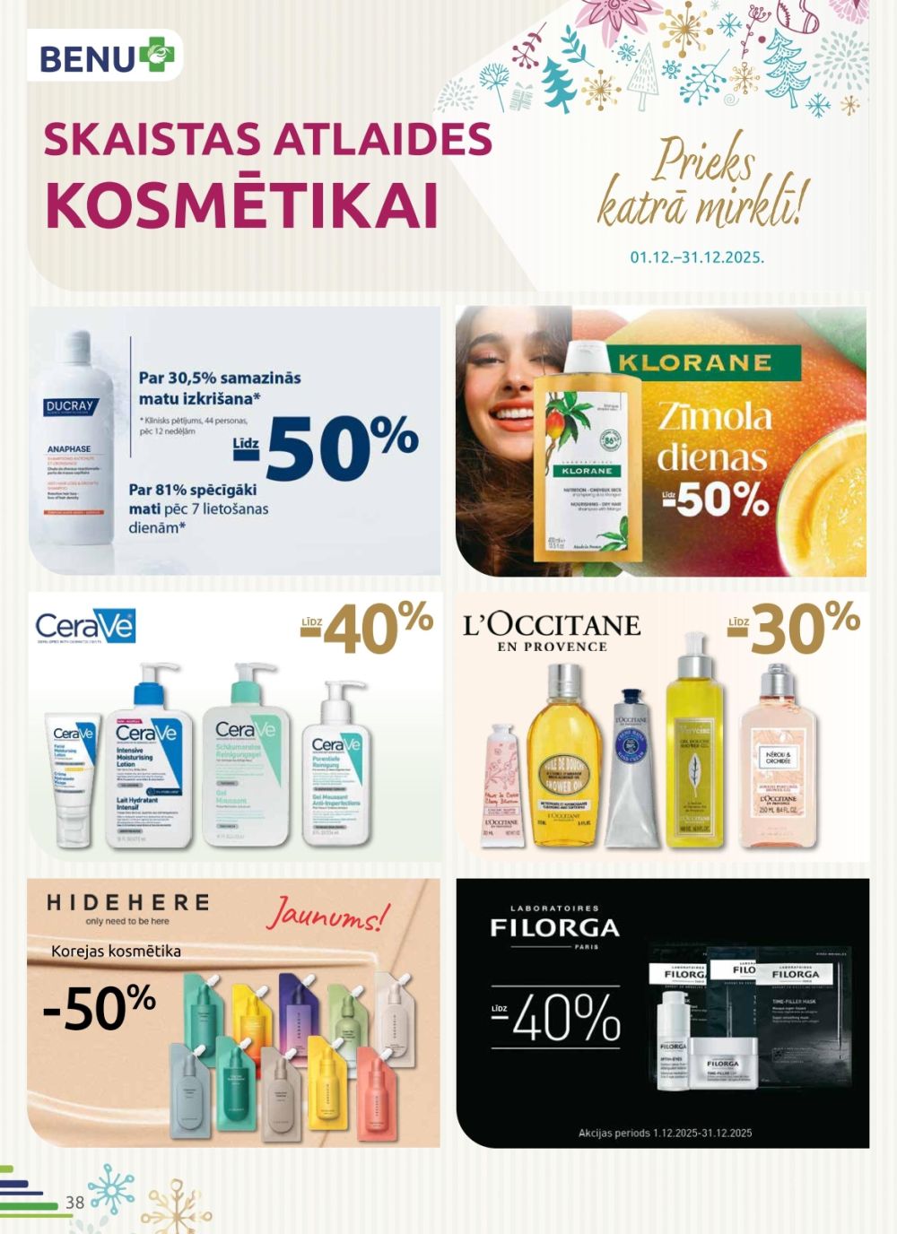 benu - BENU APTIEKA (01.12.2025 - 31.12.2025) - page: 38