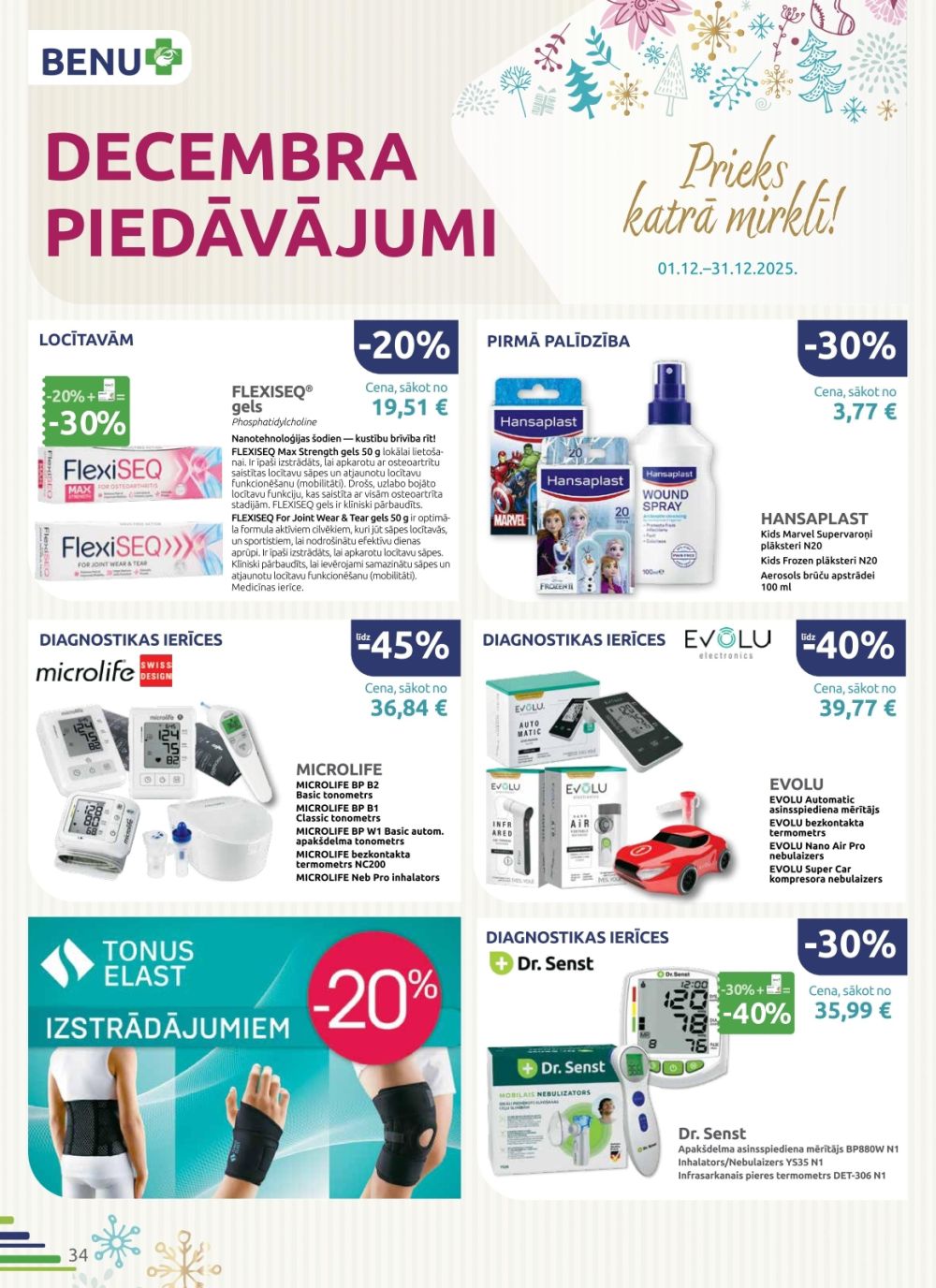 benu - BENU APTIEKA (01.12.2025 - 31.12.2025) - page: 34