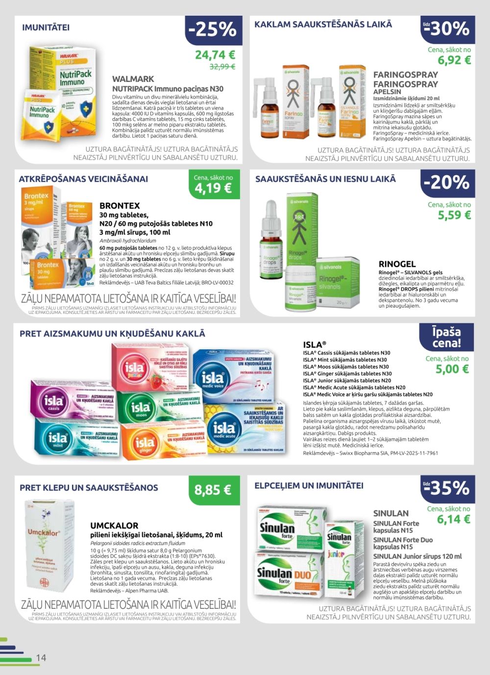 benu - BENU APTIEKA (01.01.2026 - 31.01.2026) - page: 14