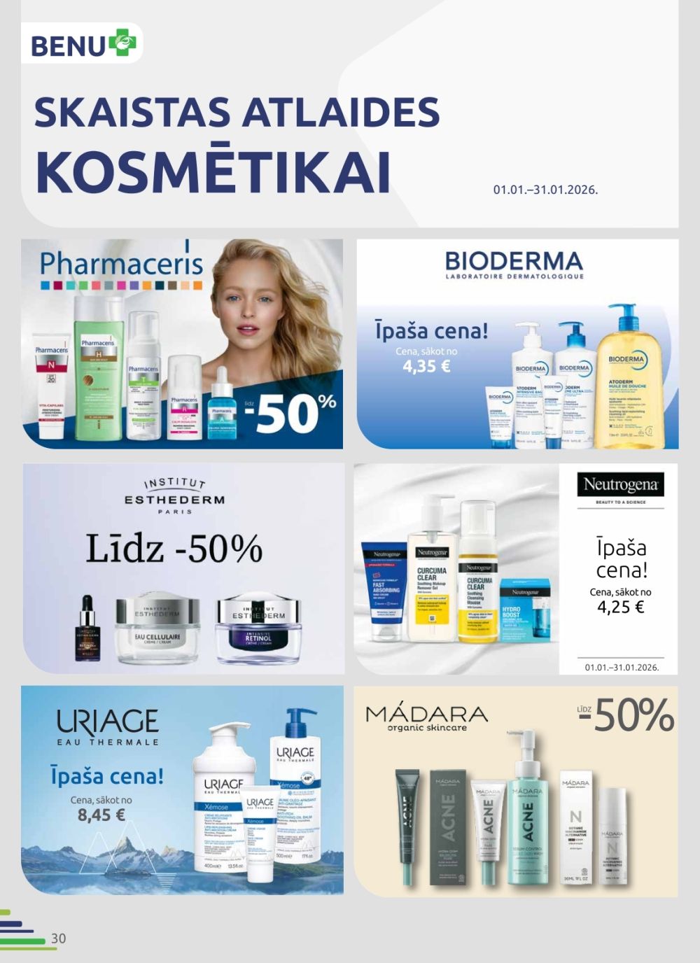 benu - BENU APTIEKA (01.01.2026 - 31.01.2026) - page: 30