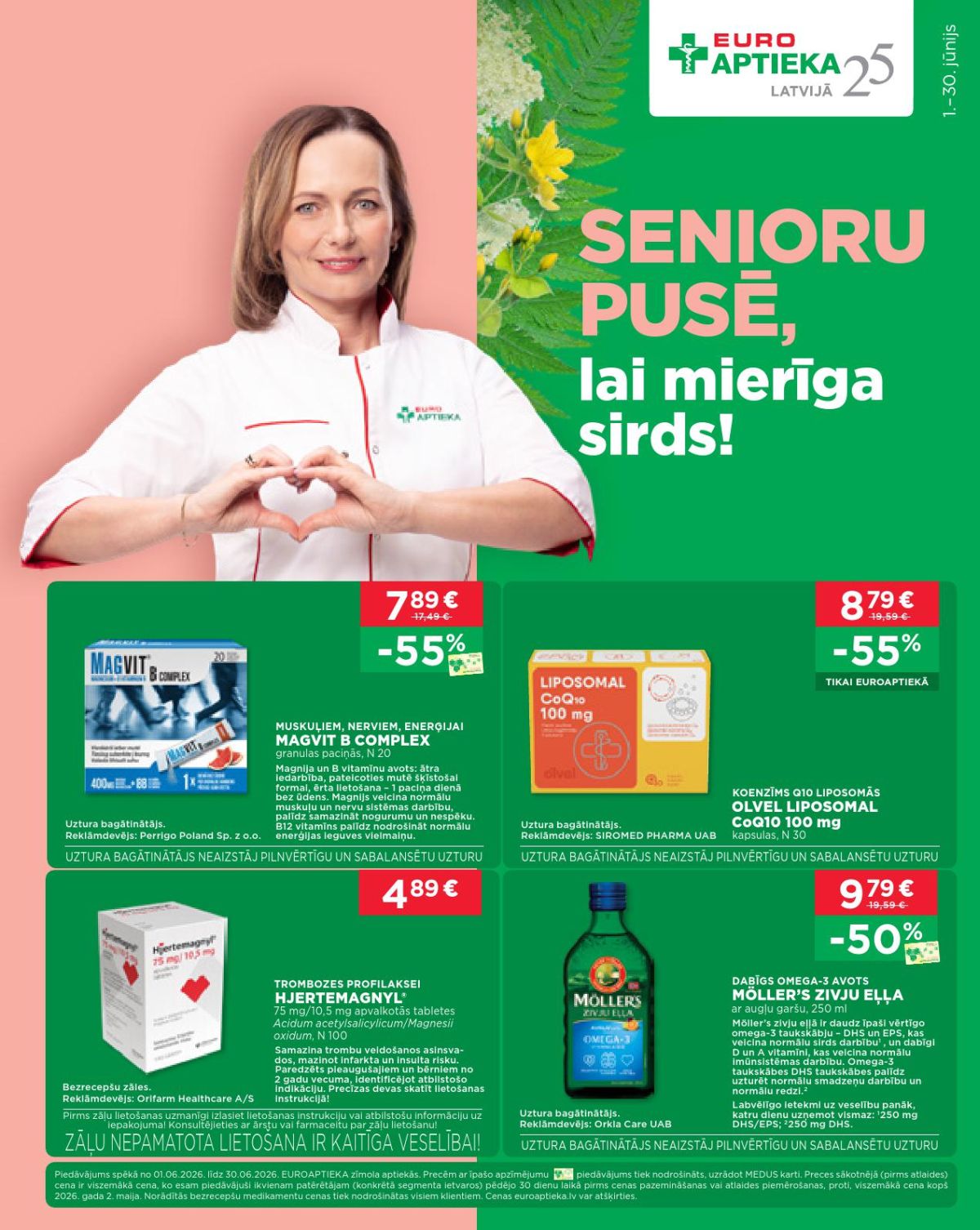 euroaptieka - EUROAPTIEKA (01.06.2026 - 30.06.2026)