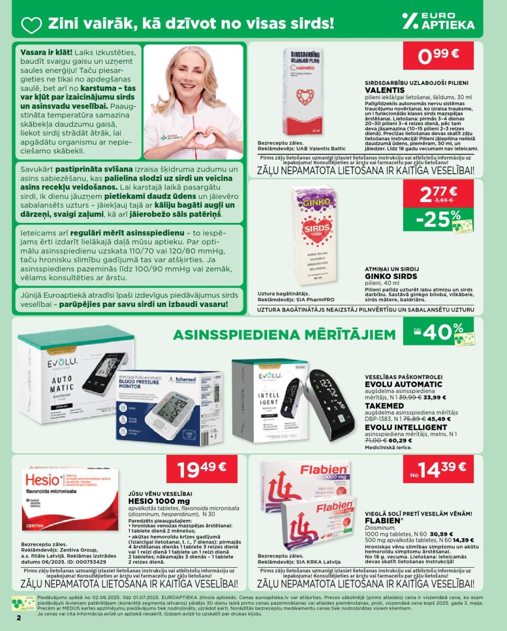 euroaptieka - EUROAPTIEKA (02.06.2025 - 01.07.2025) - page: 2