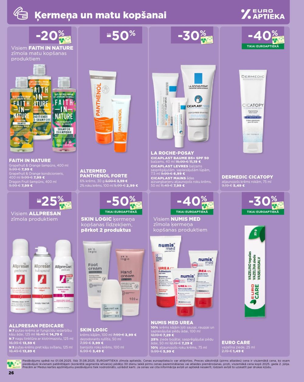 euroaptieka - EUROAPTIEKA (01.08.2025 - 31.08.2025) - page: 26