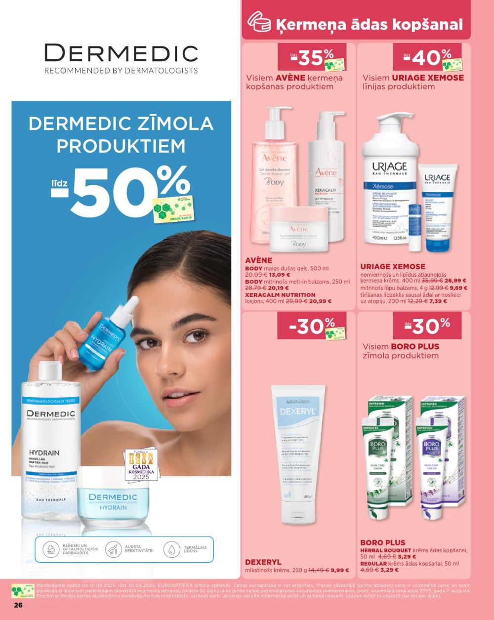 euroaptieka - EUROAPTIEKA (01.09.2025 - 30.09.2025) - page: 26