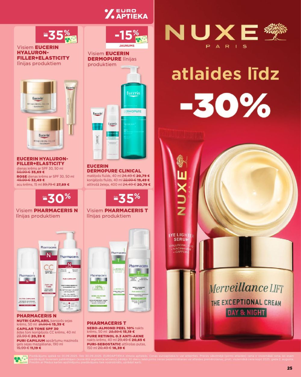 euroaptieka - EUROAPTIEKA (01.09.2025 - 30.09.2025) - page: 25