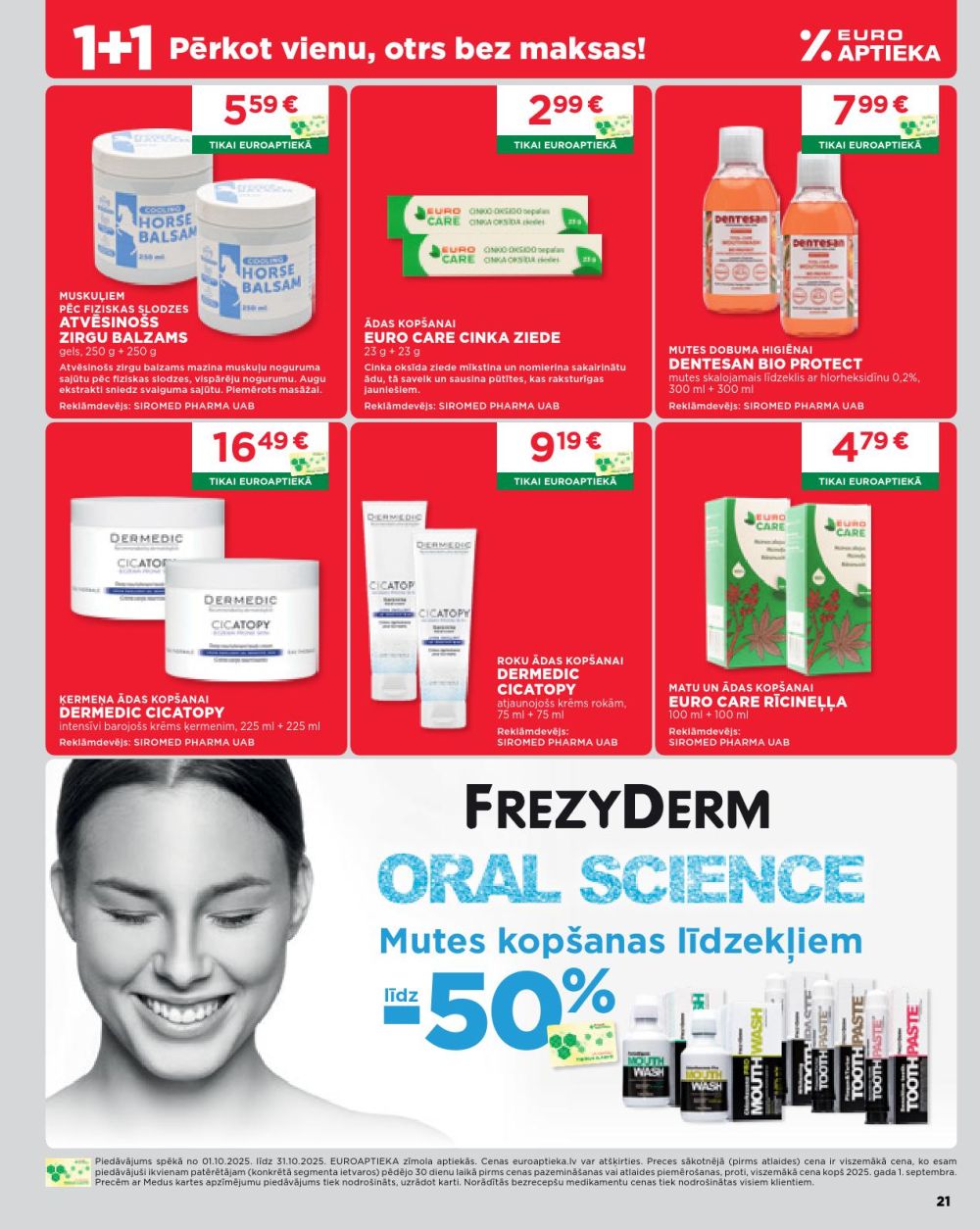 euroaptieka - EUROAPTIEKA (01.10.2025 - 31.10.2025) - page: 21