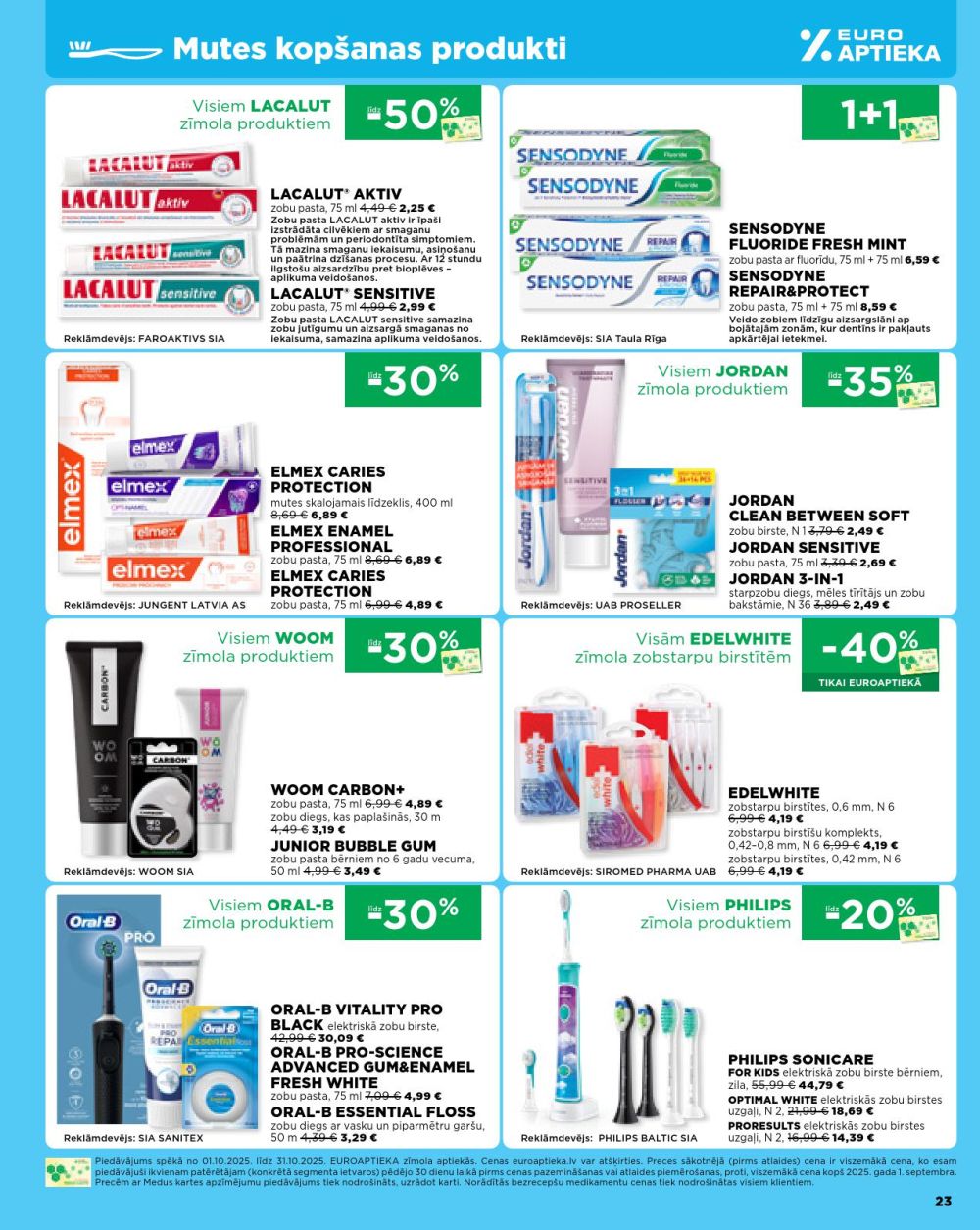 euroaptieka - EUROAPTIEKA (01.10.2025 - 31.10.2025) - page: 23