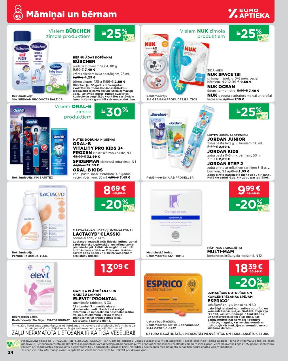 euroaptieka - EUROAPTIEKA (01.10.2025 - 31.10.2025) - page: 24
