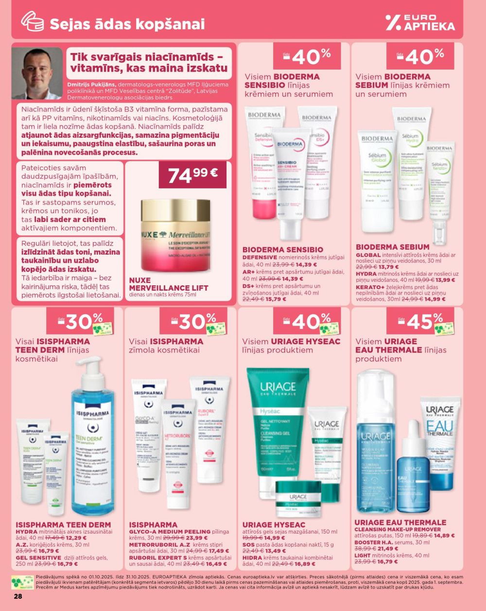 euroaptieka - EUROAPTIEKA (01.10.2025 - 31.10.2025) - page: 28