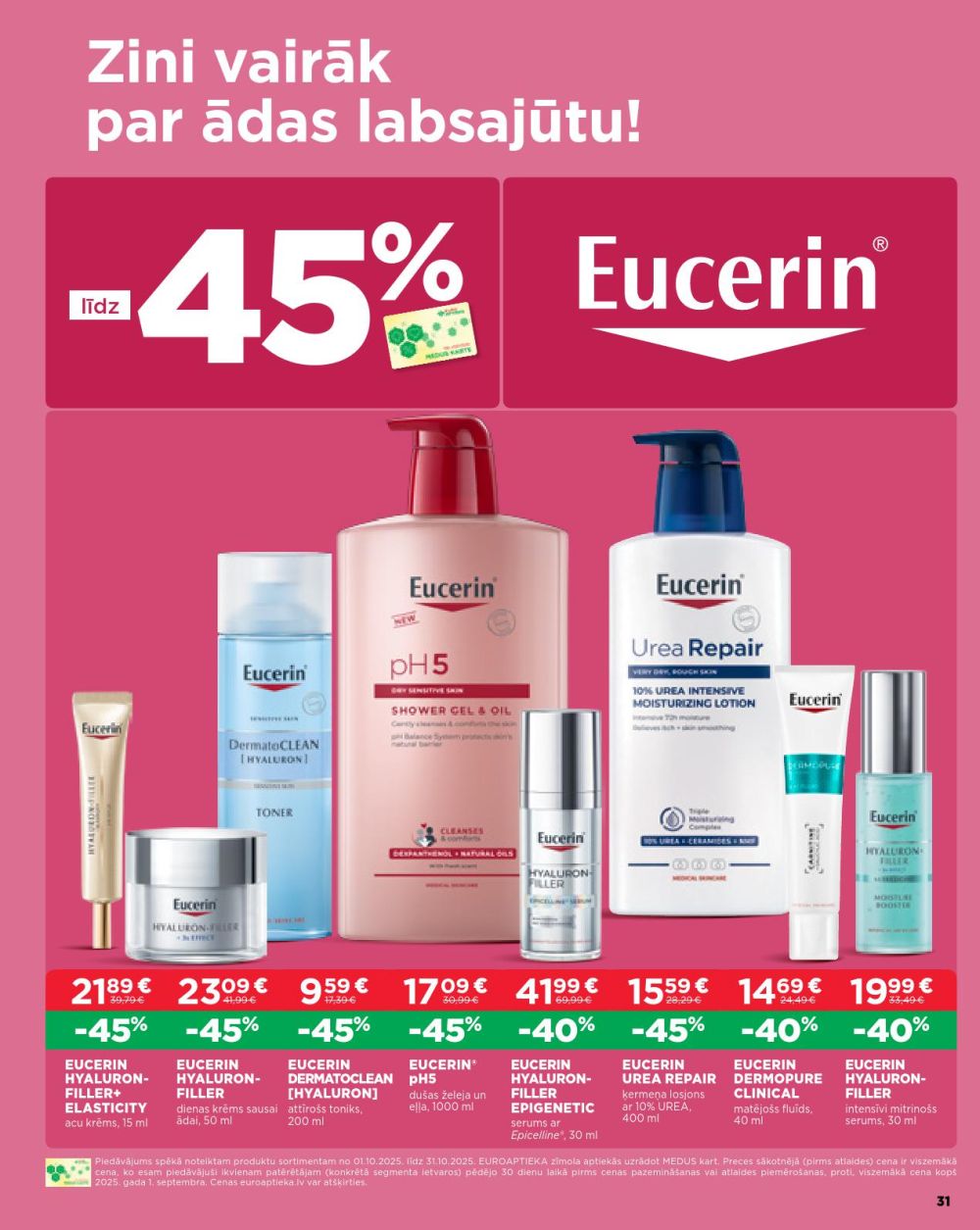 euroaptieka - EUROAPTIEKA (01.10.2025 - 31.10.2025) - page: 31