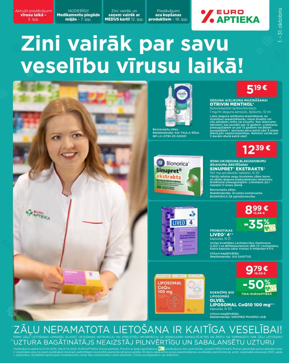 euroaptieka - EUROAPTIEKA (01.10.2025 - 31.10.2025)