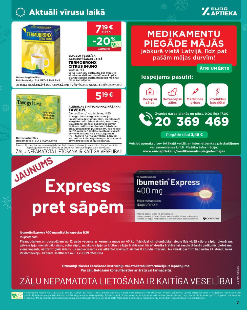 euroaptieka - EUROAPTIEKA (01.10.2025 - 31.10.2025) - page: 7