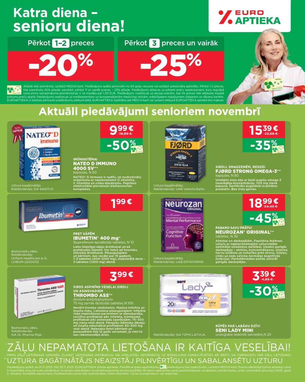 euroaptieka - EUROAPTIEKA (01.11.2025 - 30.11.2025) - page: 32
