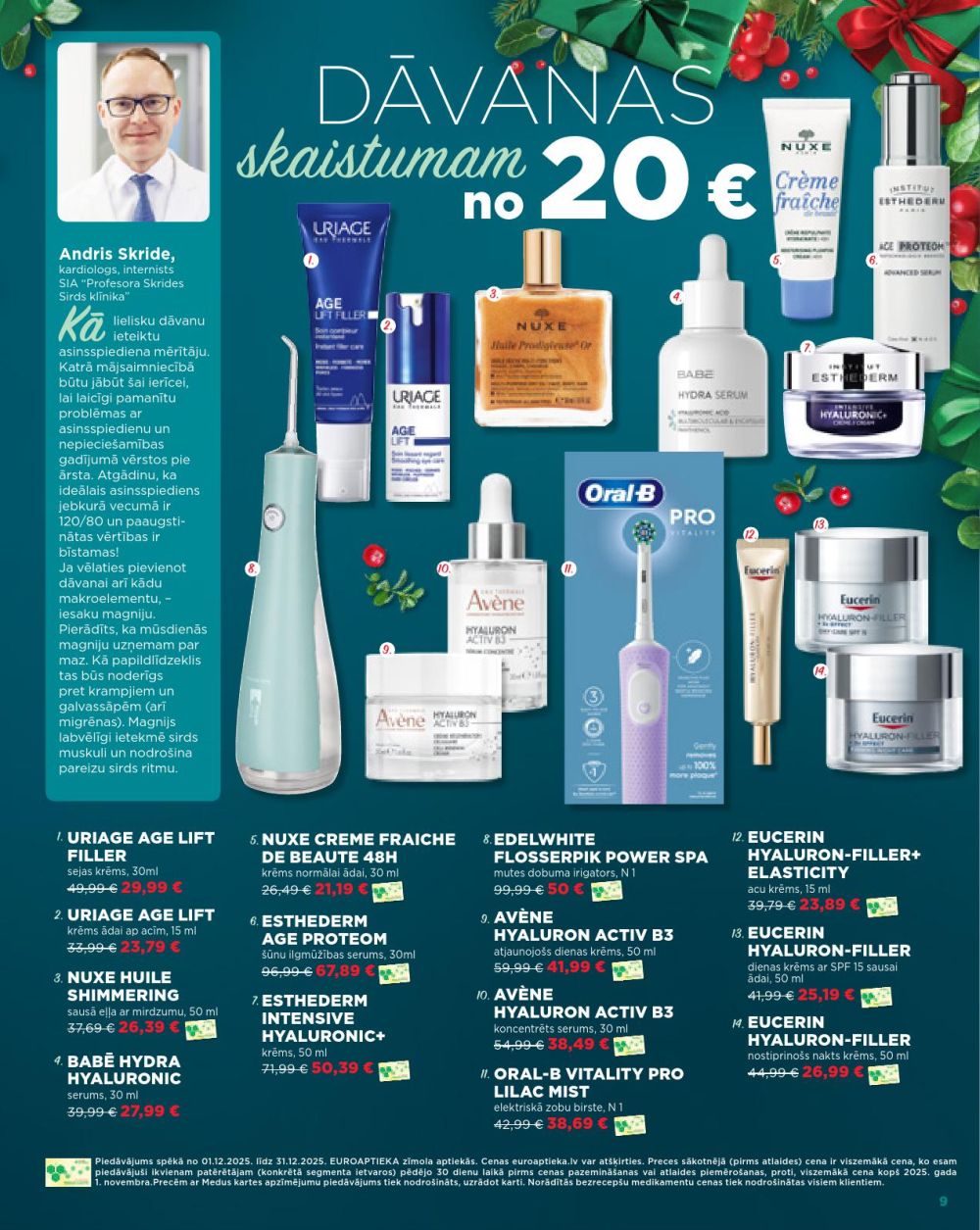 euroaptieka - EUROAPTIEKA (01.12.2025 - 31.12.2025) - page: 9